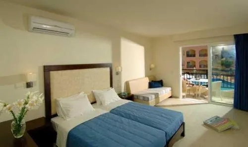 Balcony/Terrace, Bed in Rainbow Apartments