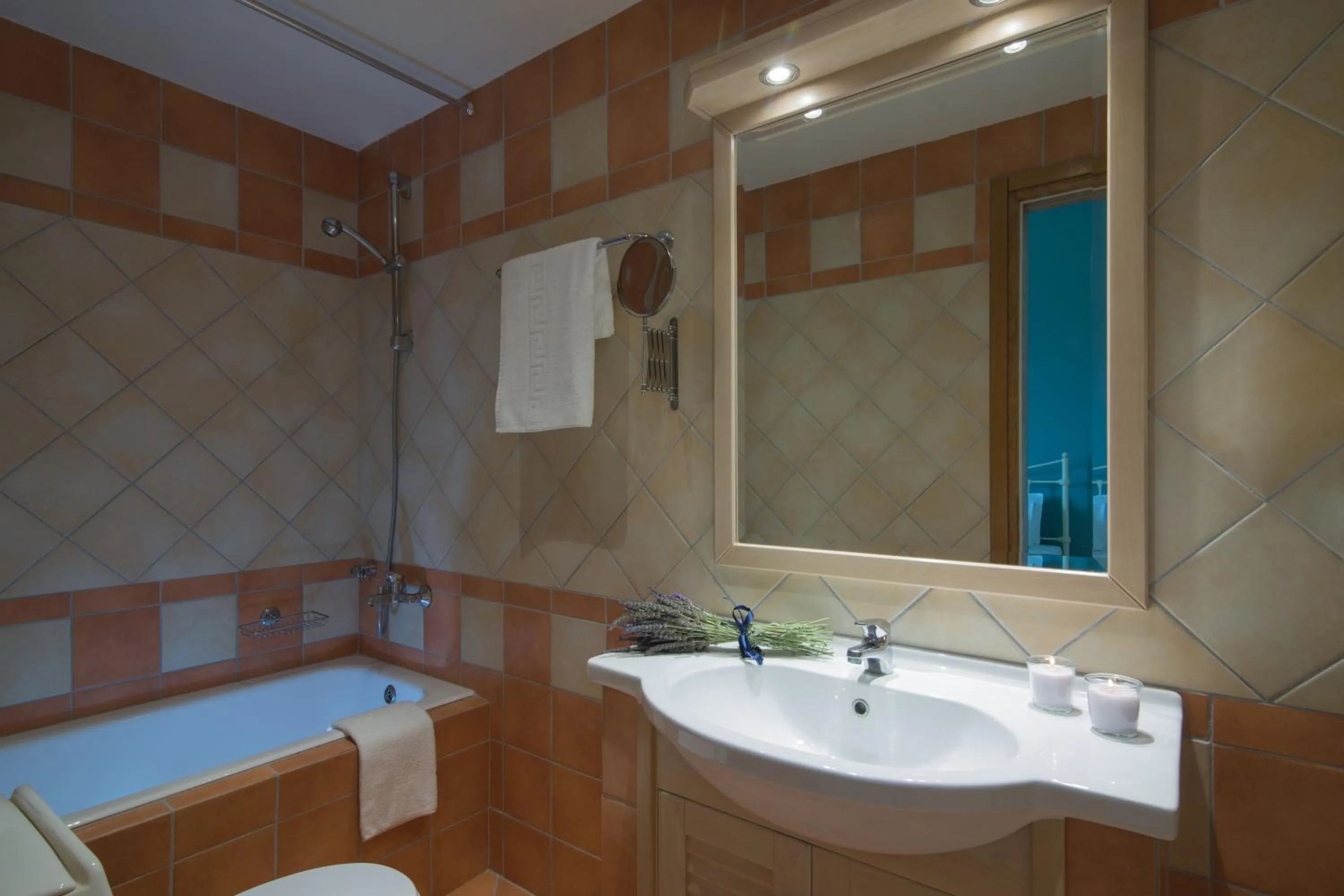 Bathroom in Rainbow Apartments