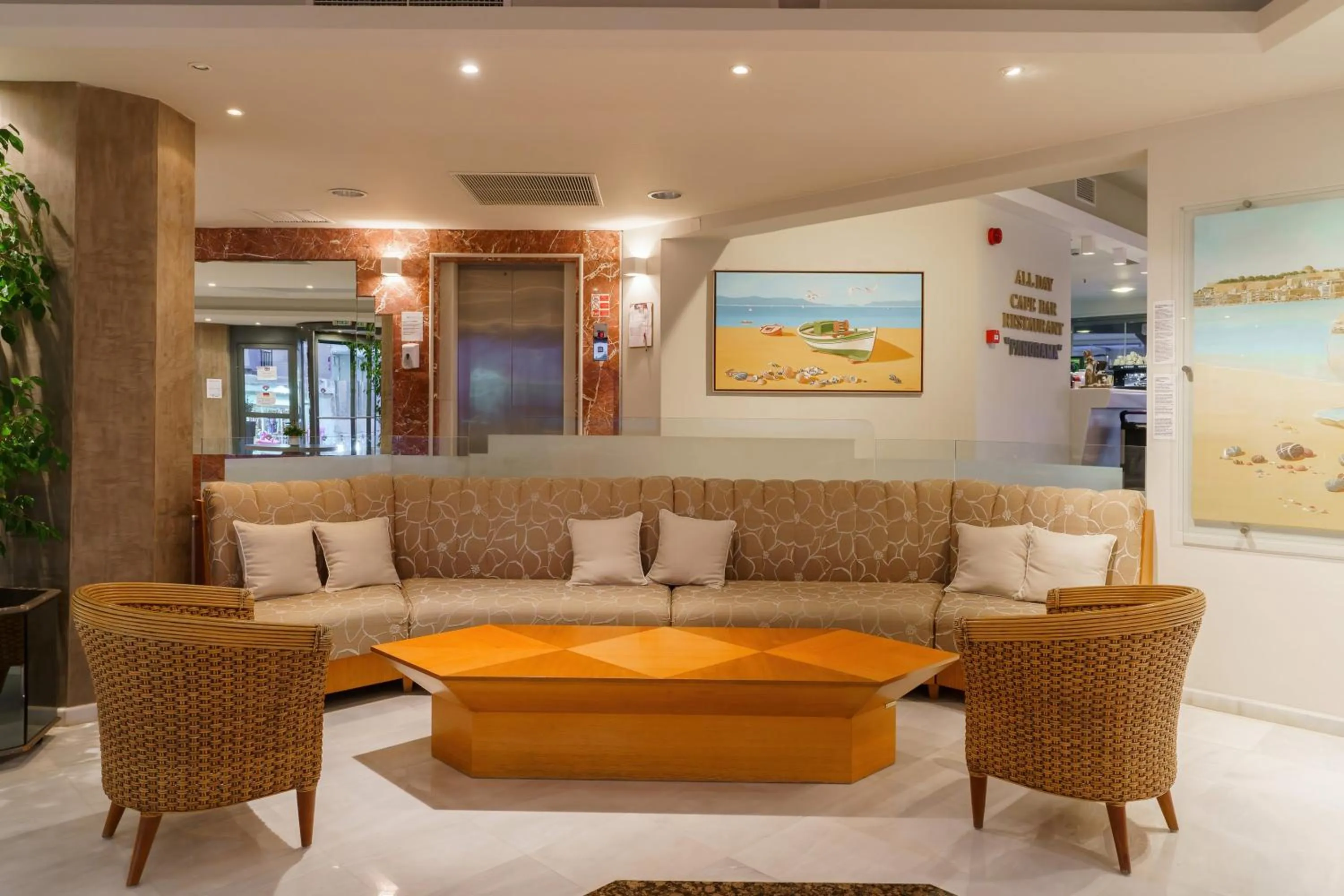 Living room in Pearl Beach