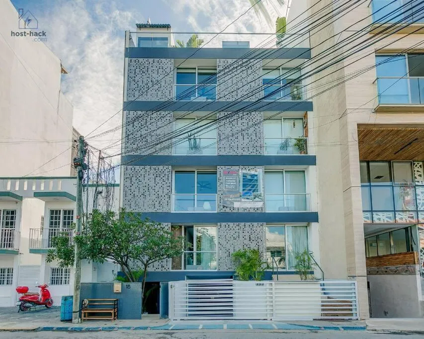 Property building in Danzamar 1B with Pool & Rooftop near Mamitas beach