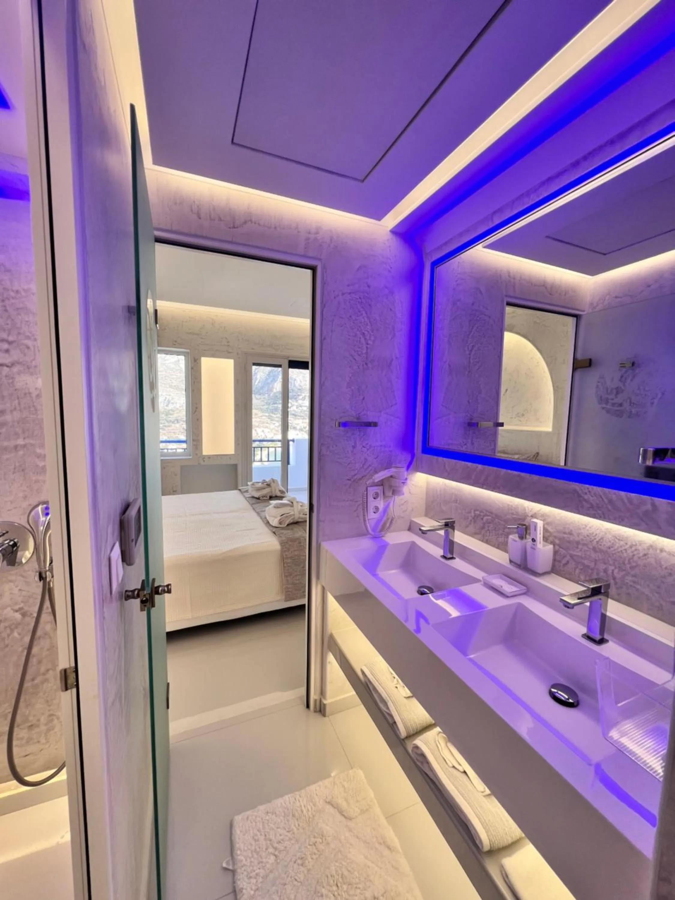 Bed in Aegialis Hotel & Spa