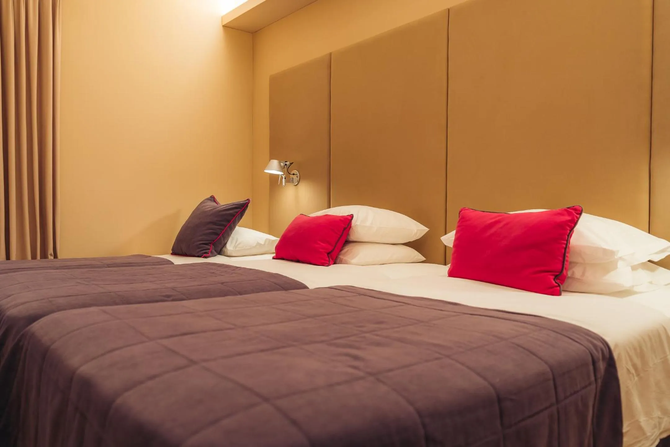 Bed in Herodion Hotel