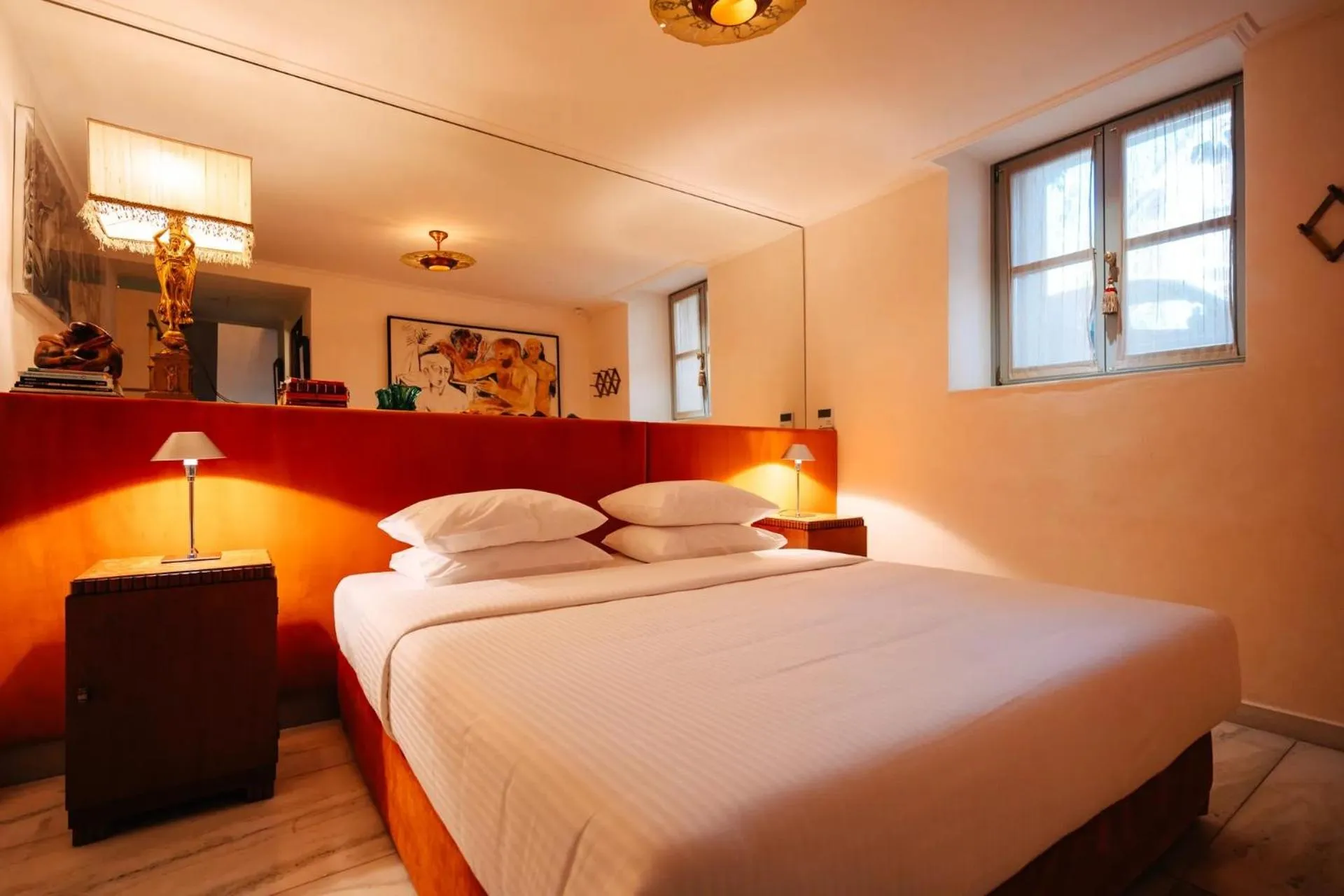 Bed in Herodion Hotel