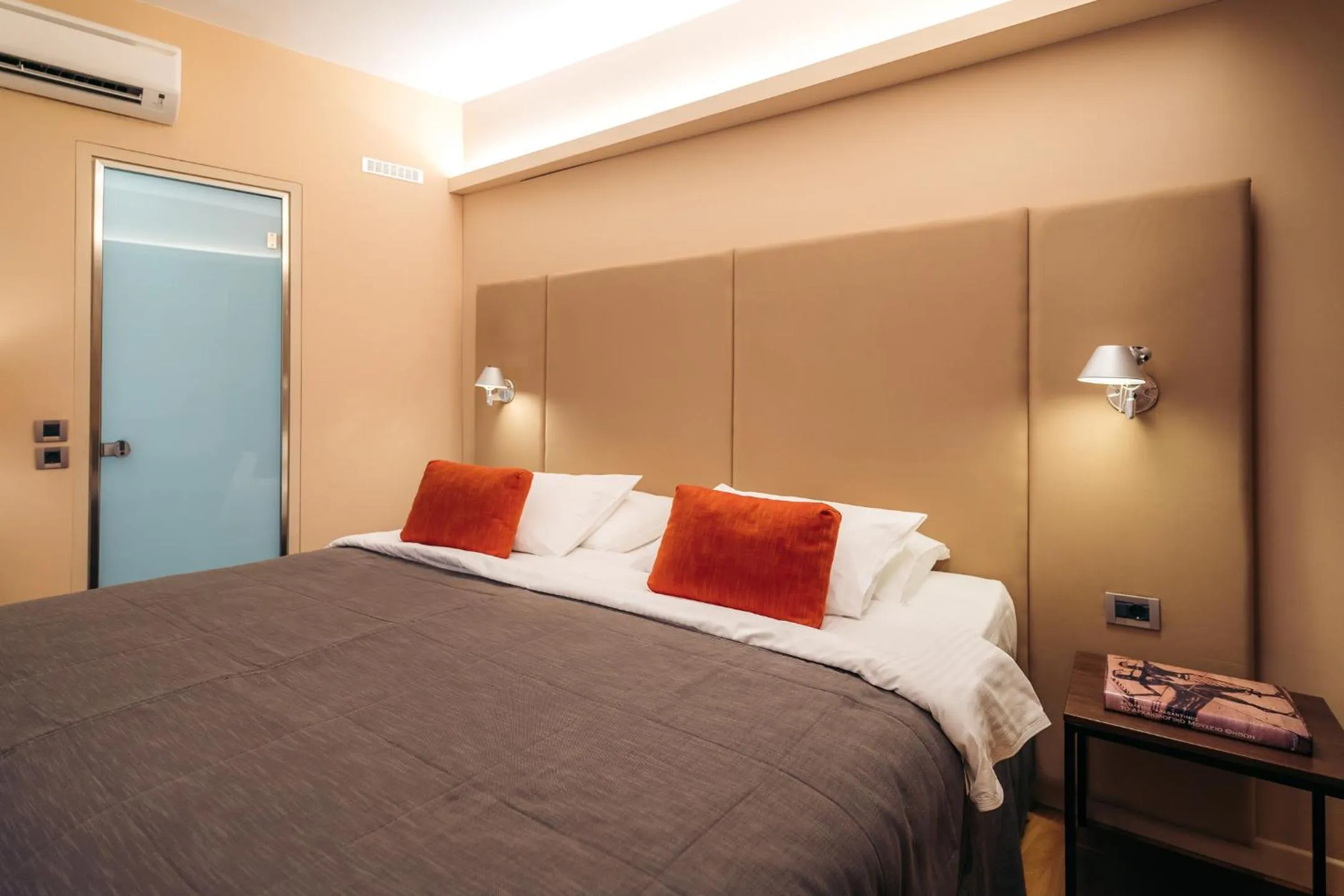 Bed in Herodion Hotel