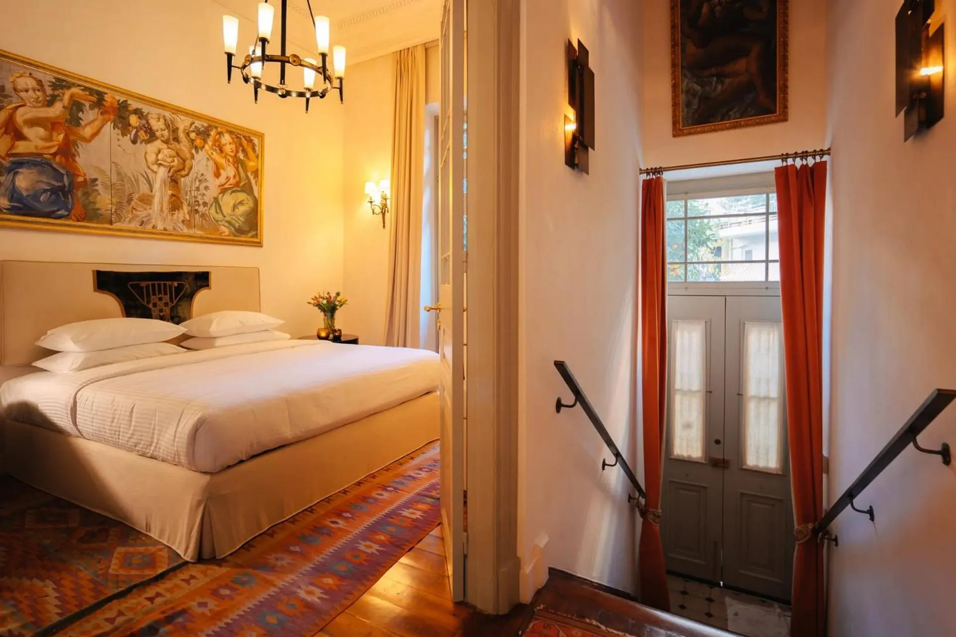 Bed in Herodion Hotel