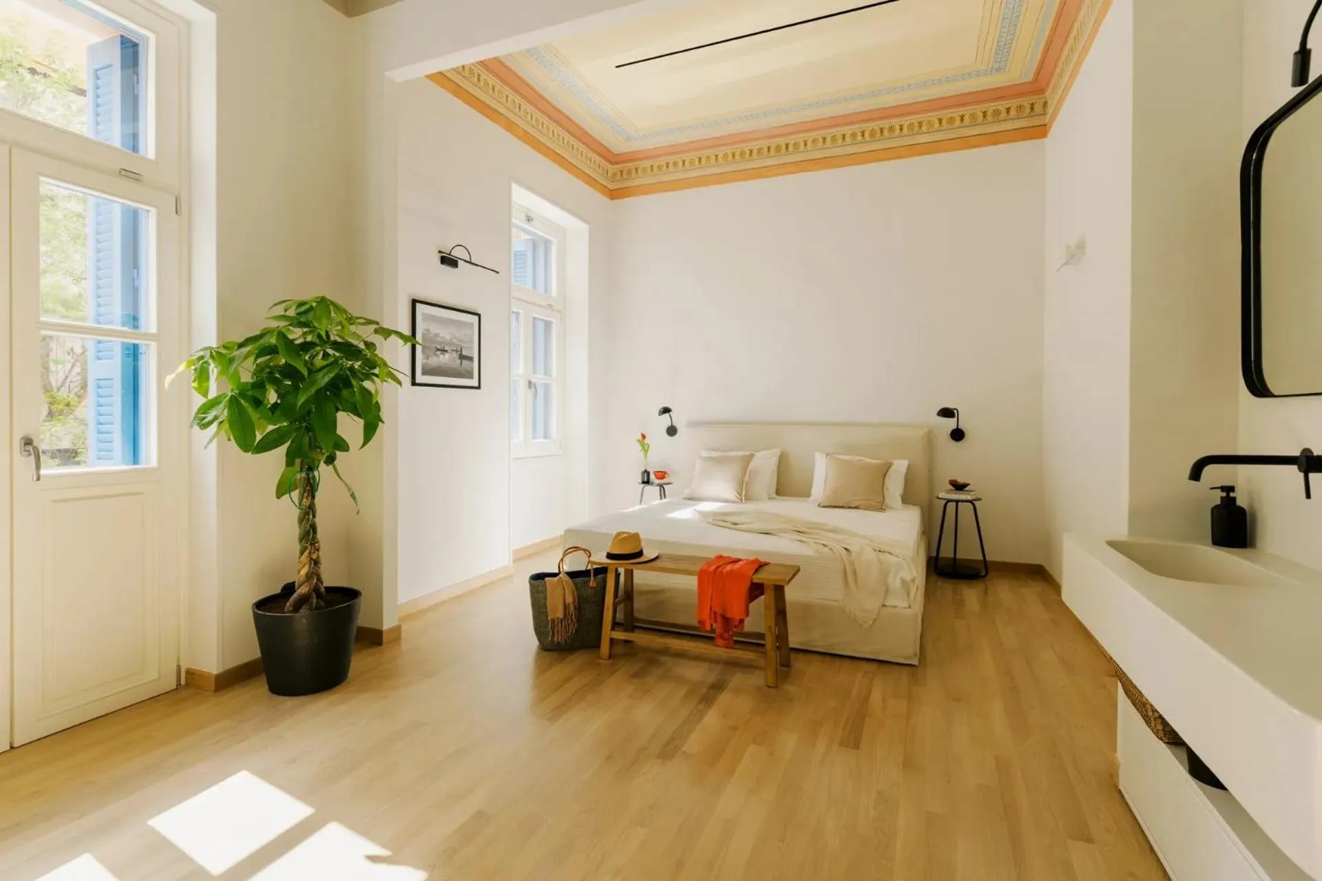 Bed in Herodion Hotel