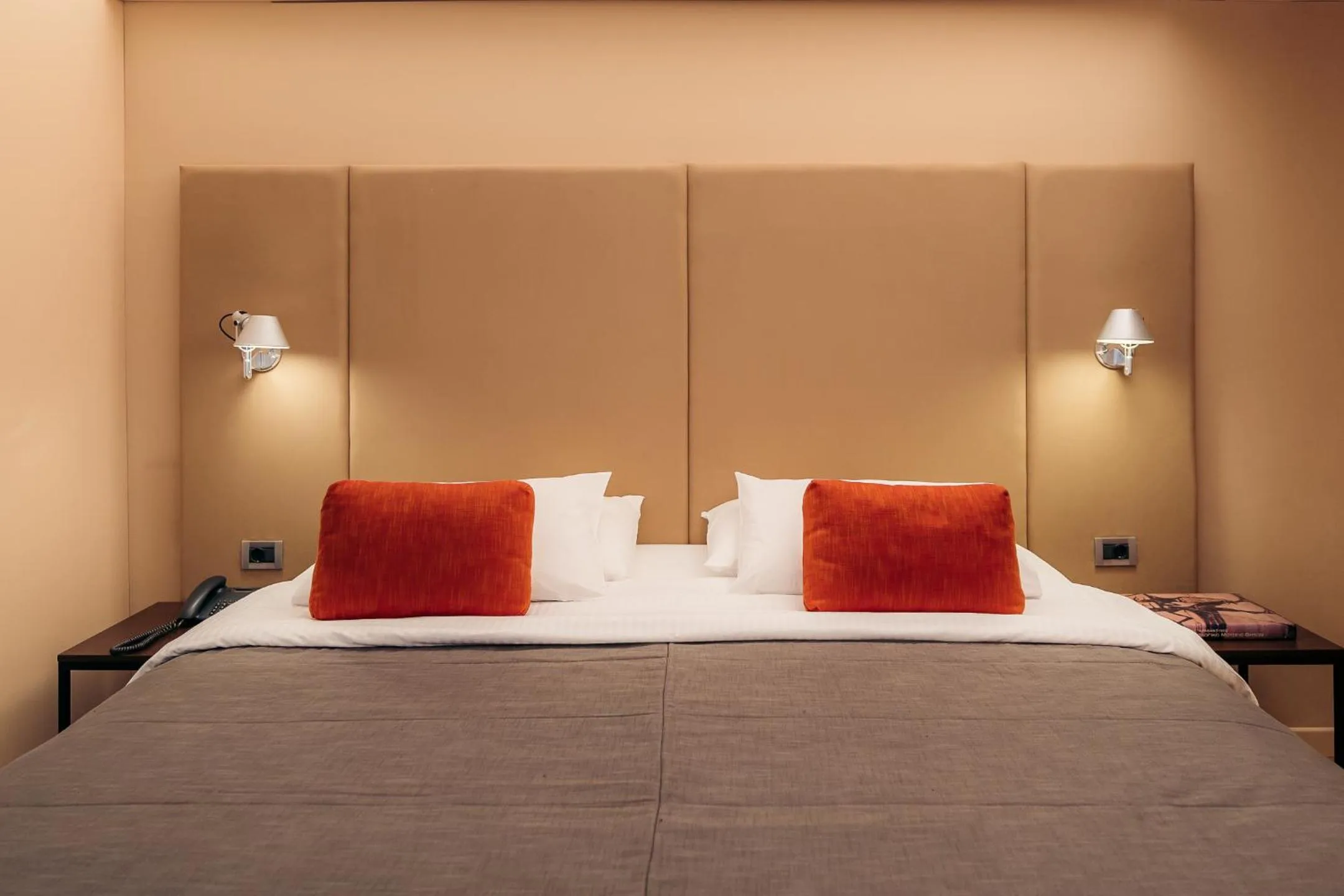 Bed in Herodion Hotel