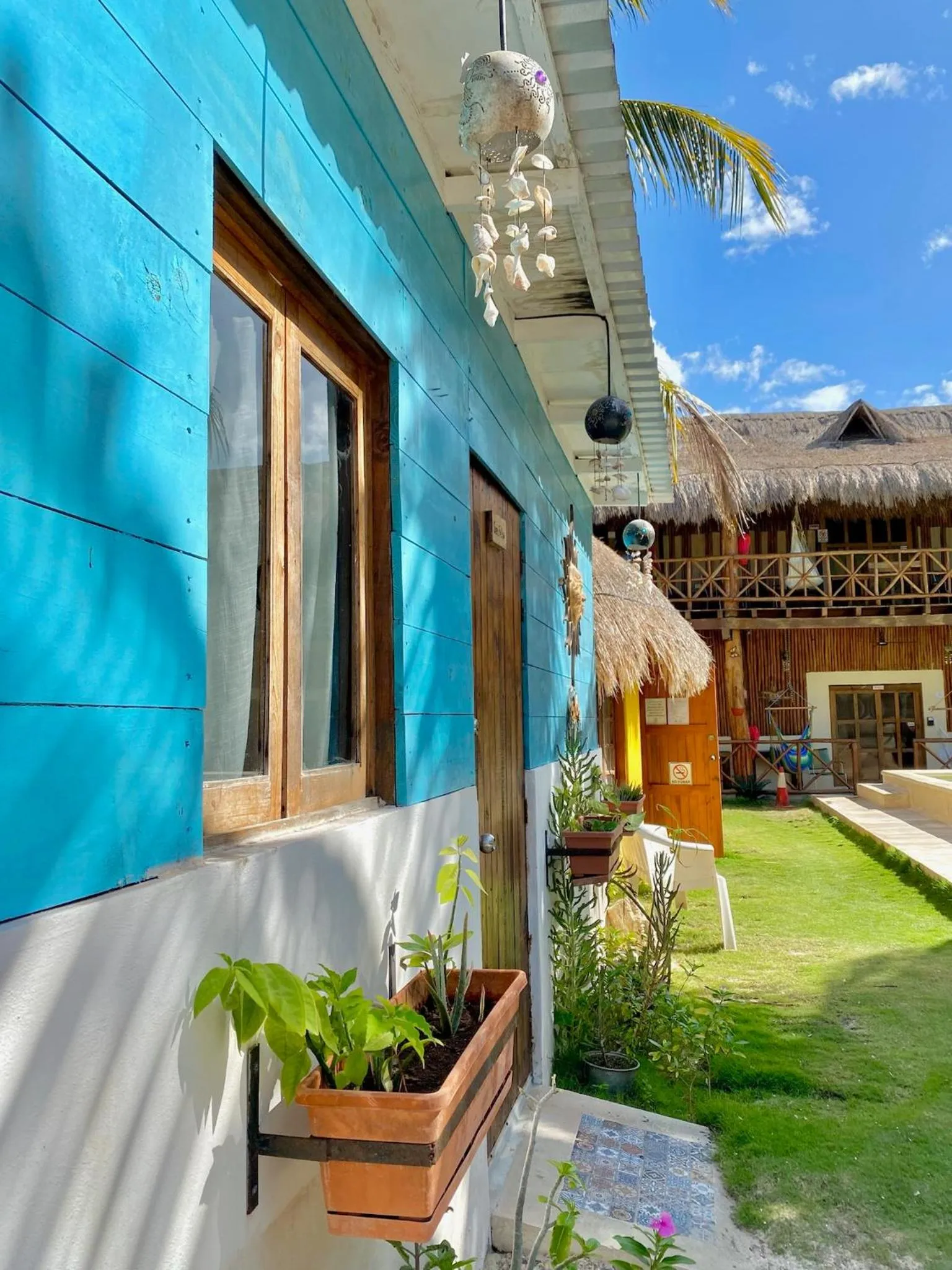 Patio in Cabañas Frida