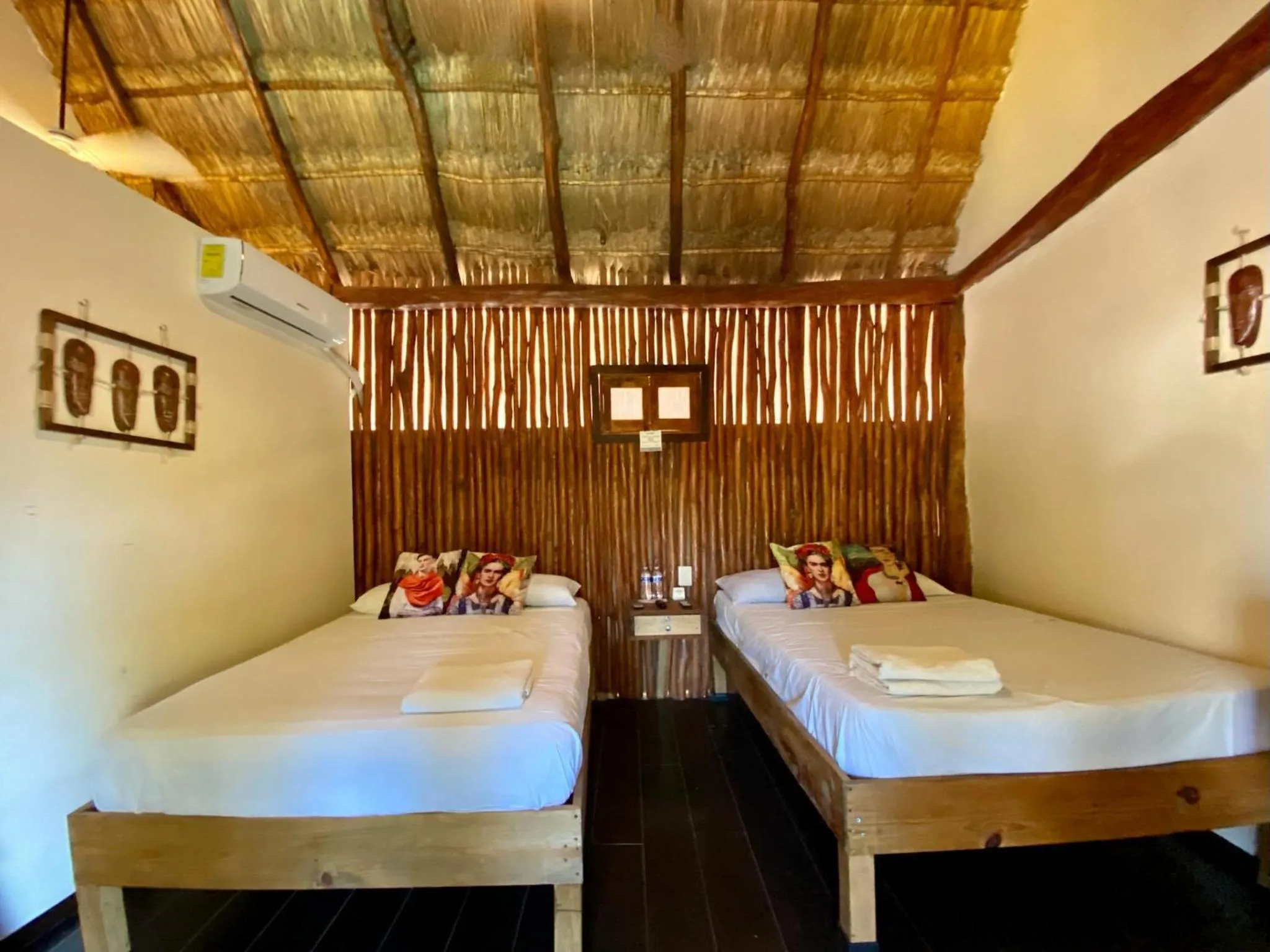 Bedroom, Bed in Cabañas Frida