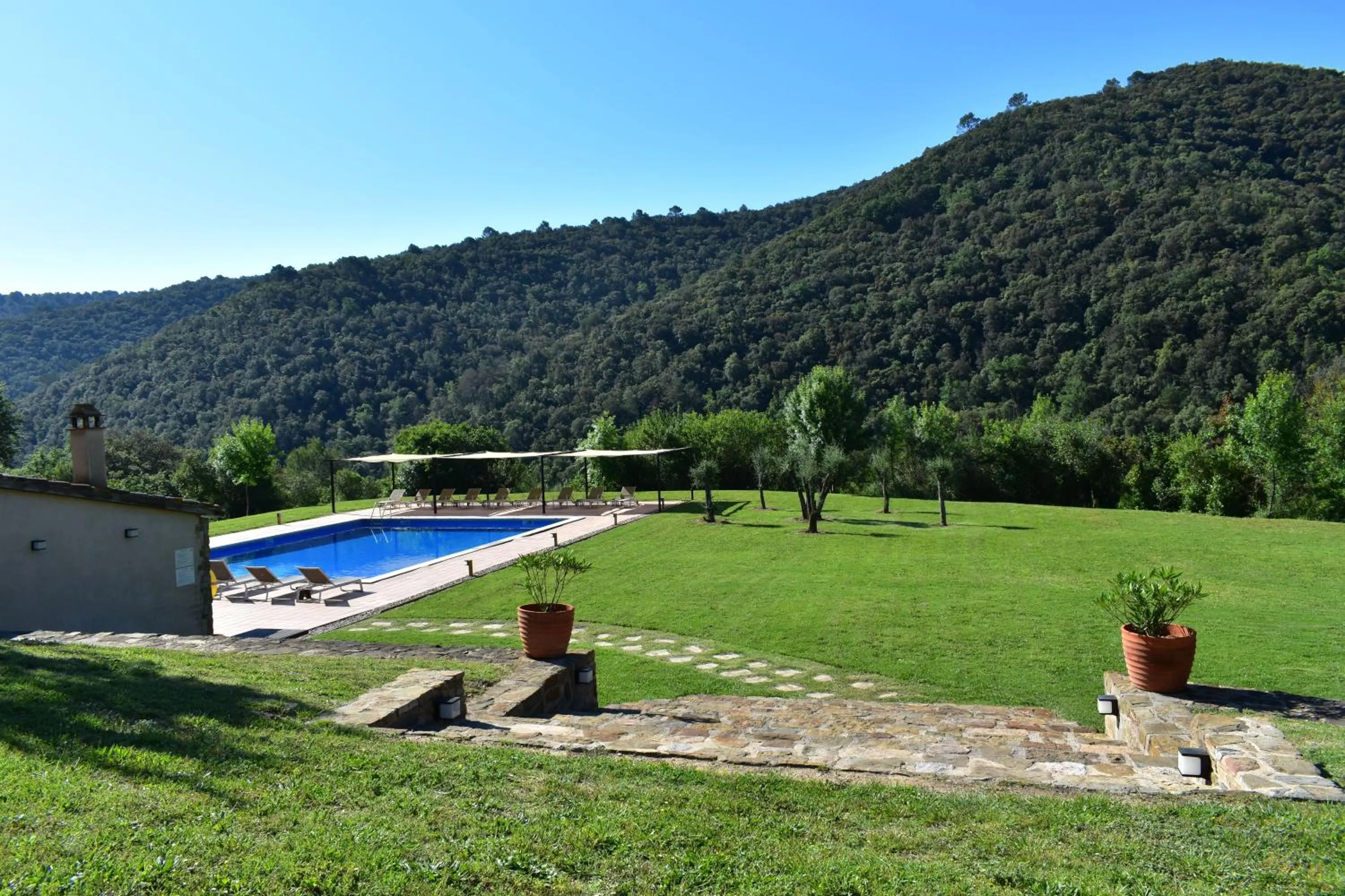 Swimming pool in B&B Can Jan