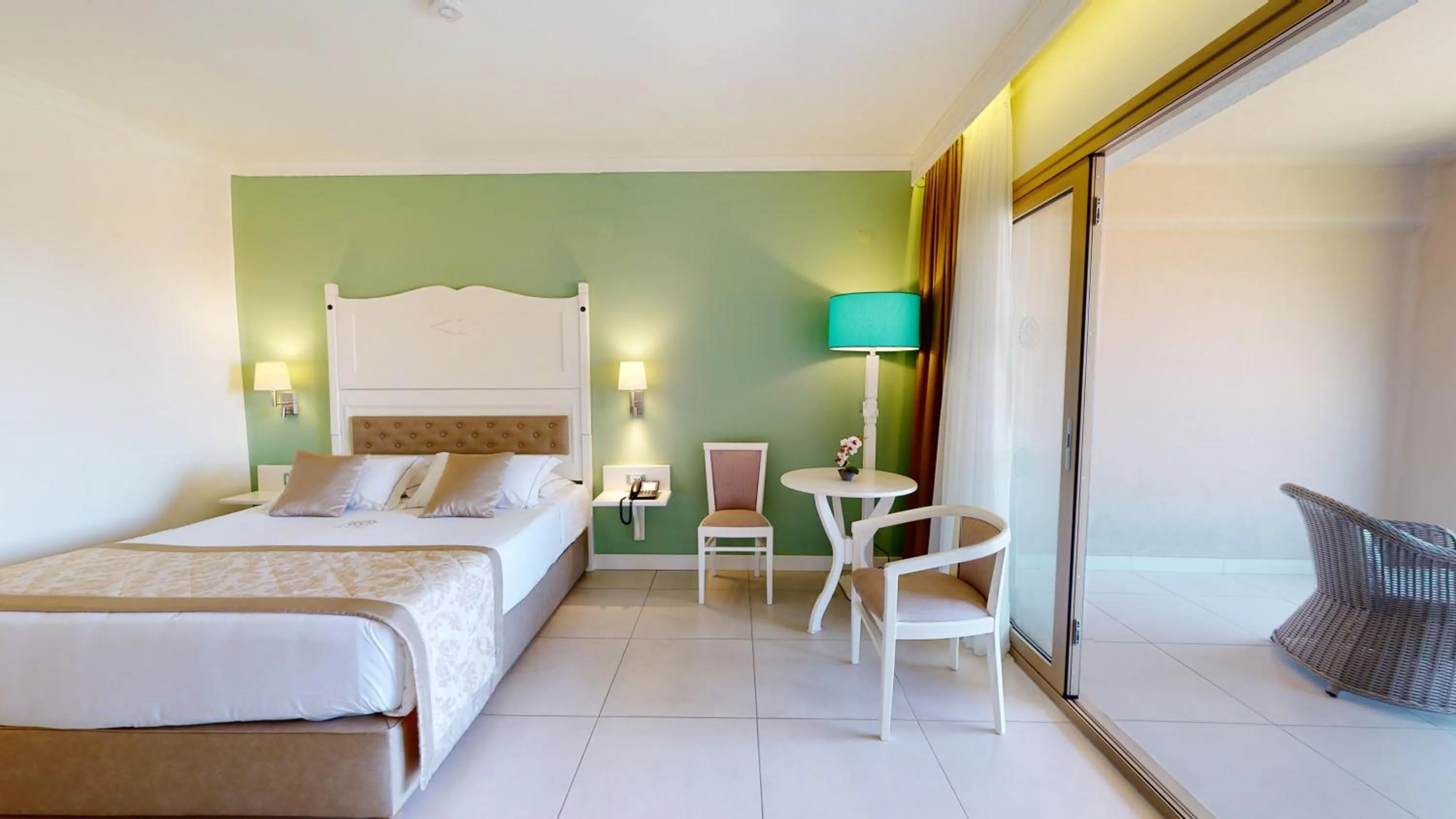 Bedroom, Bed in Acrotel Athena Pallas & Residence