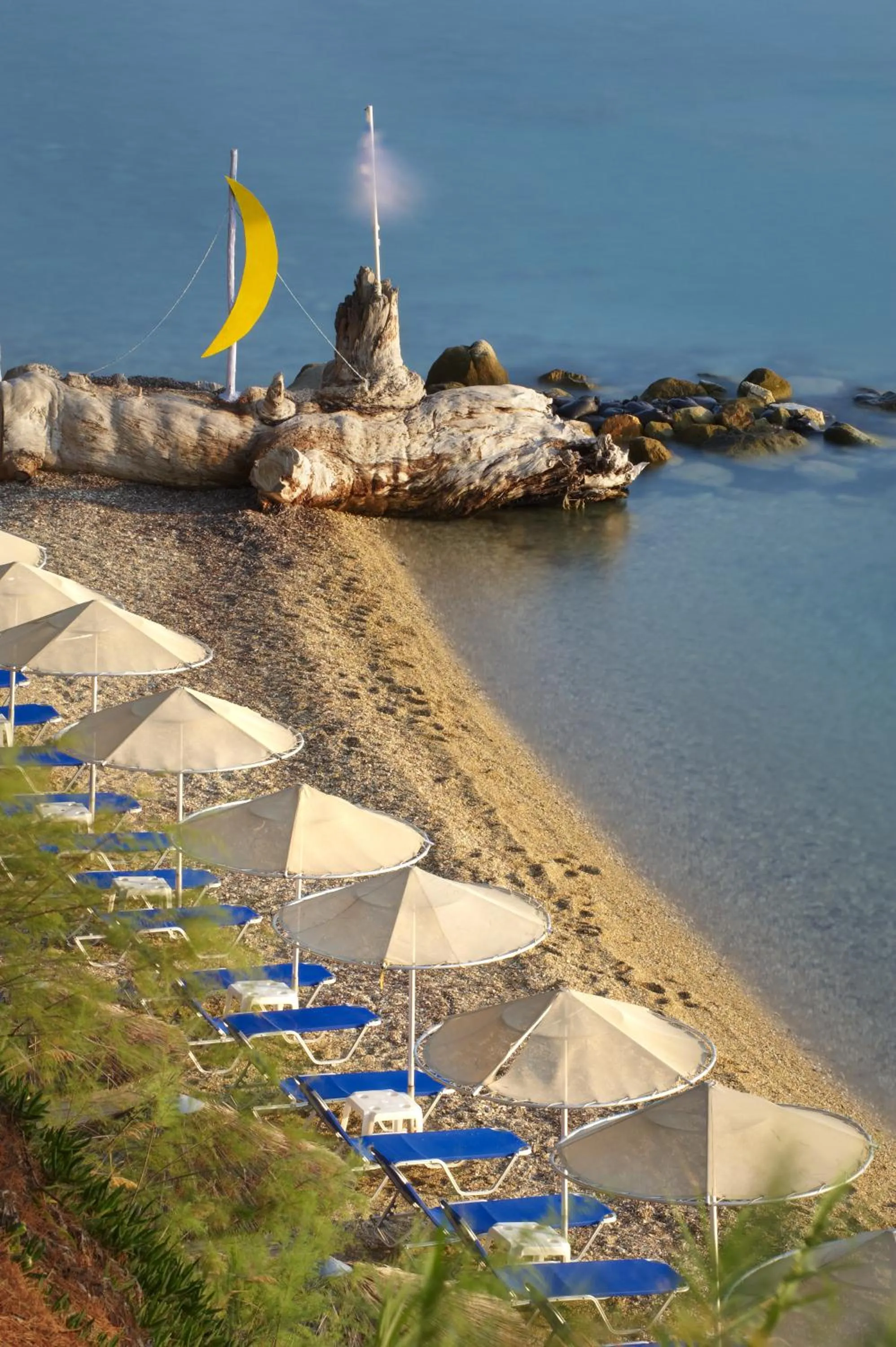Beach in Acrotel Athena Pallas & Residence