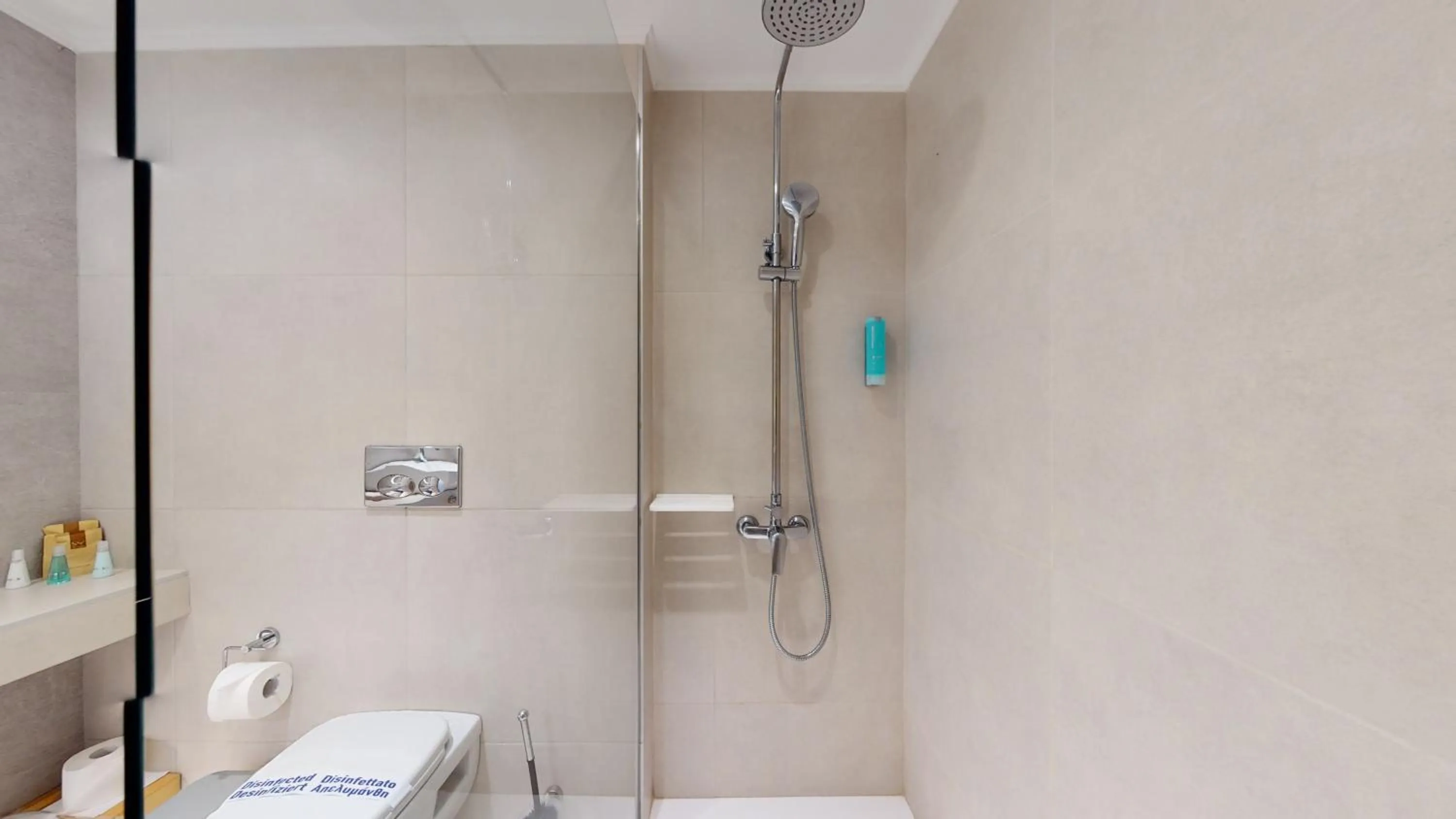 Bathroom in Acrotel Athena Pallas & Residence