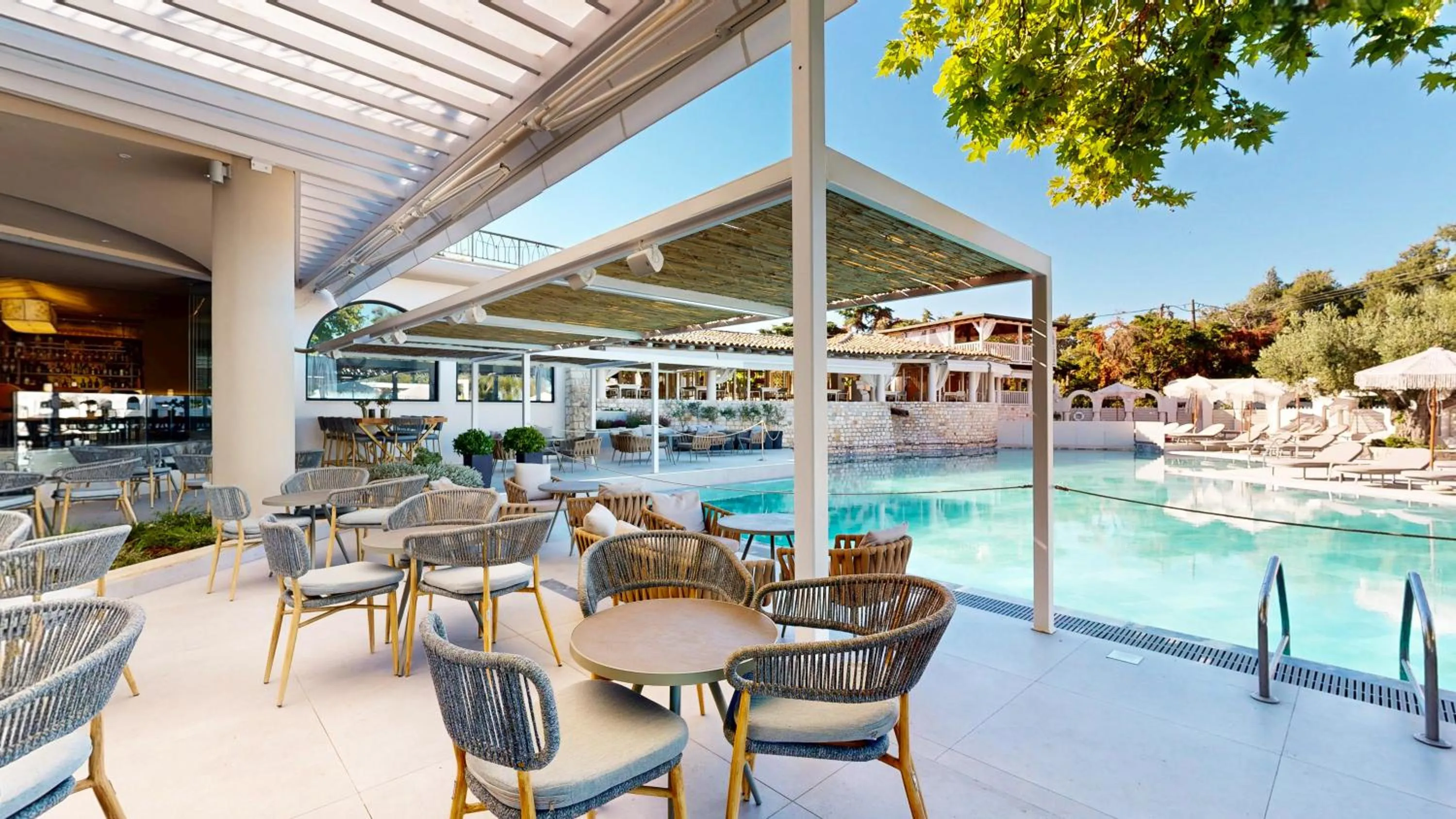 Swimming pool in Acrotel Athena Pallas & Residence