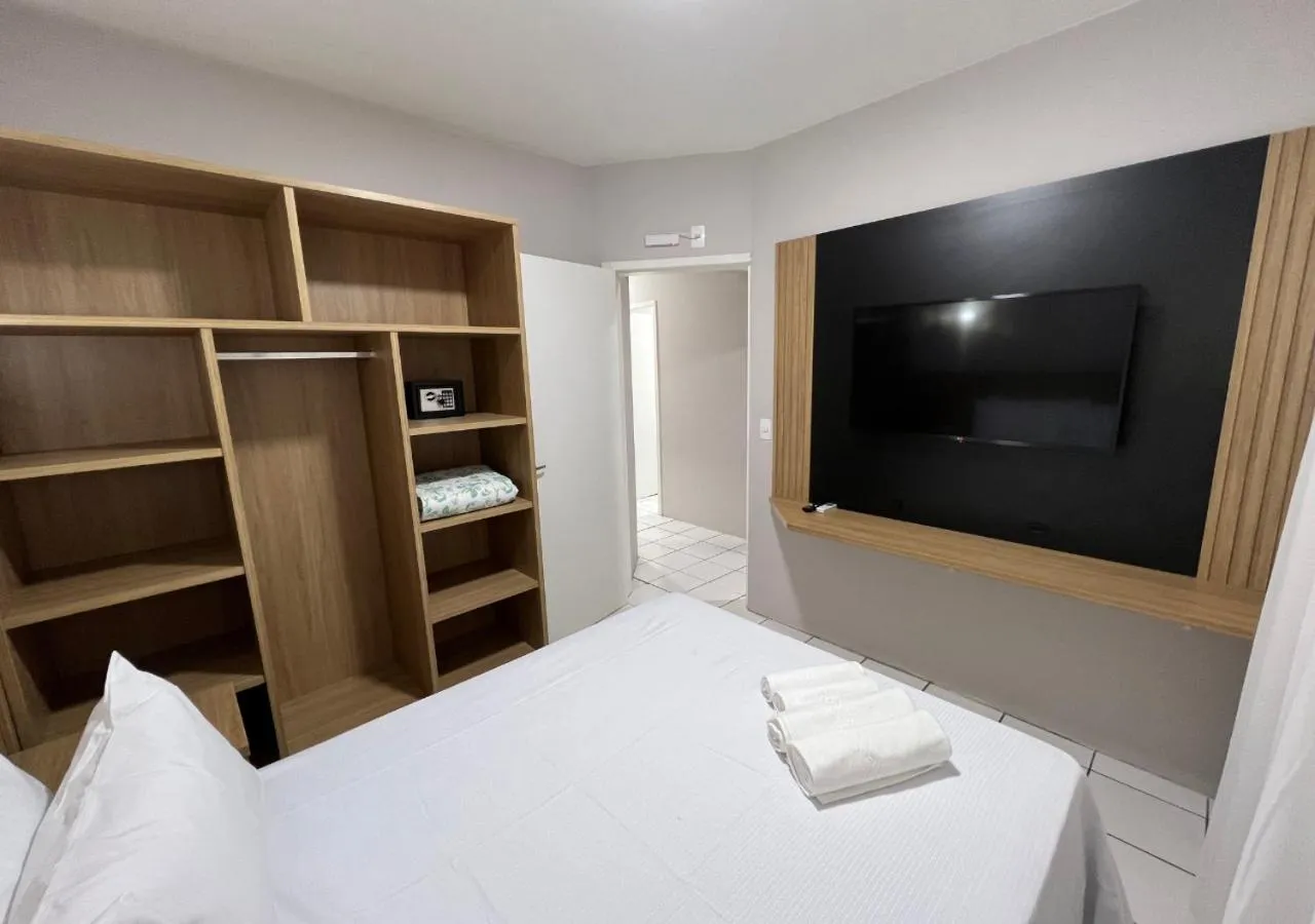 Photo of the whole room, Bed in Ilha Forte Praia Hotel