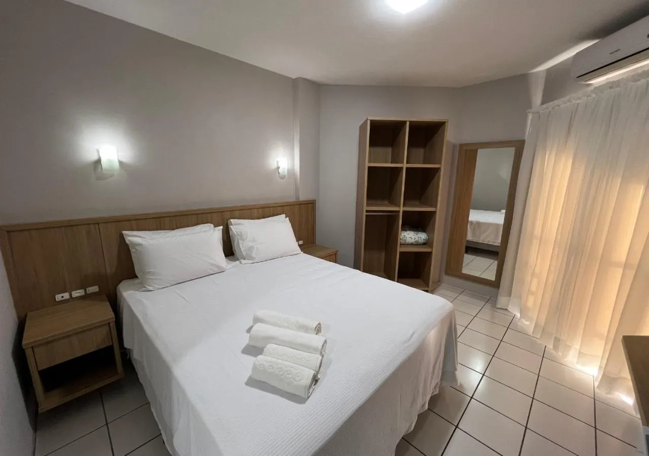 Photo of the whole room, Bed in Ilha Forte Praia Hotel