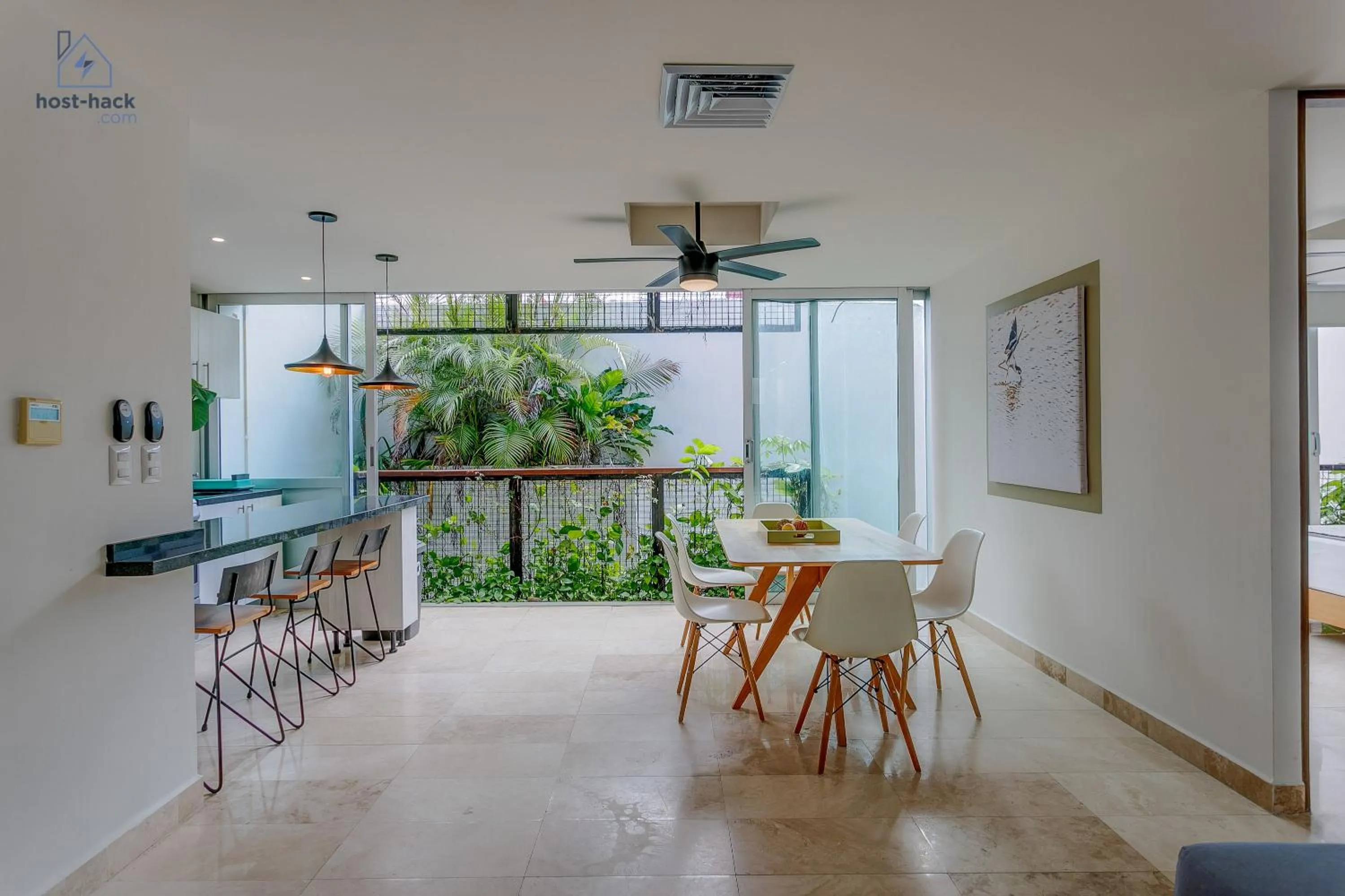 Kitchen or kitchenette in Peaceful Rooftop with Pool Close to the 5th Avenue - Danzamar 8