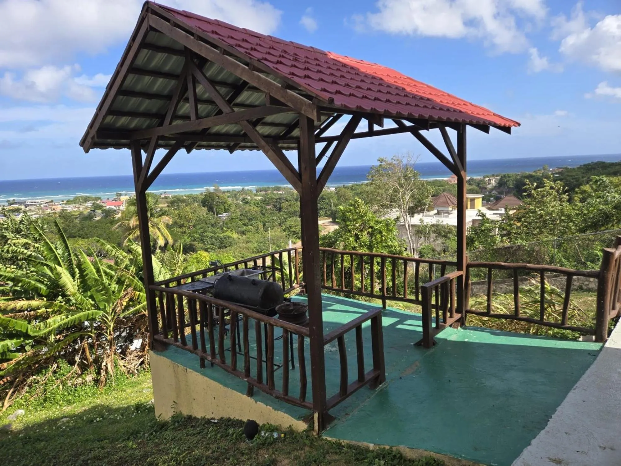 Natural landscape in Poinciana House