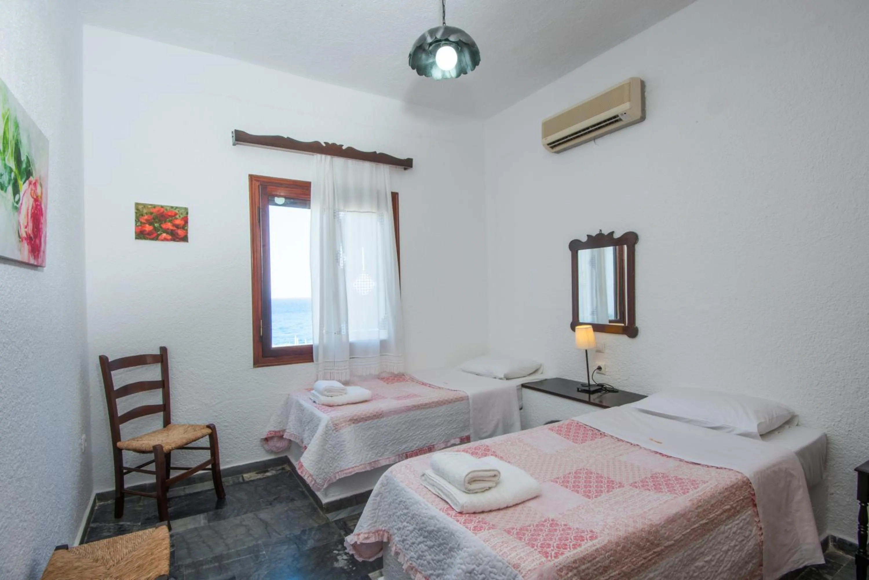 Bedroom, Bed in Vangelis Villas
