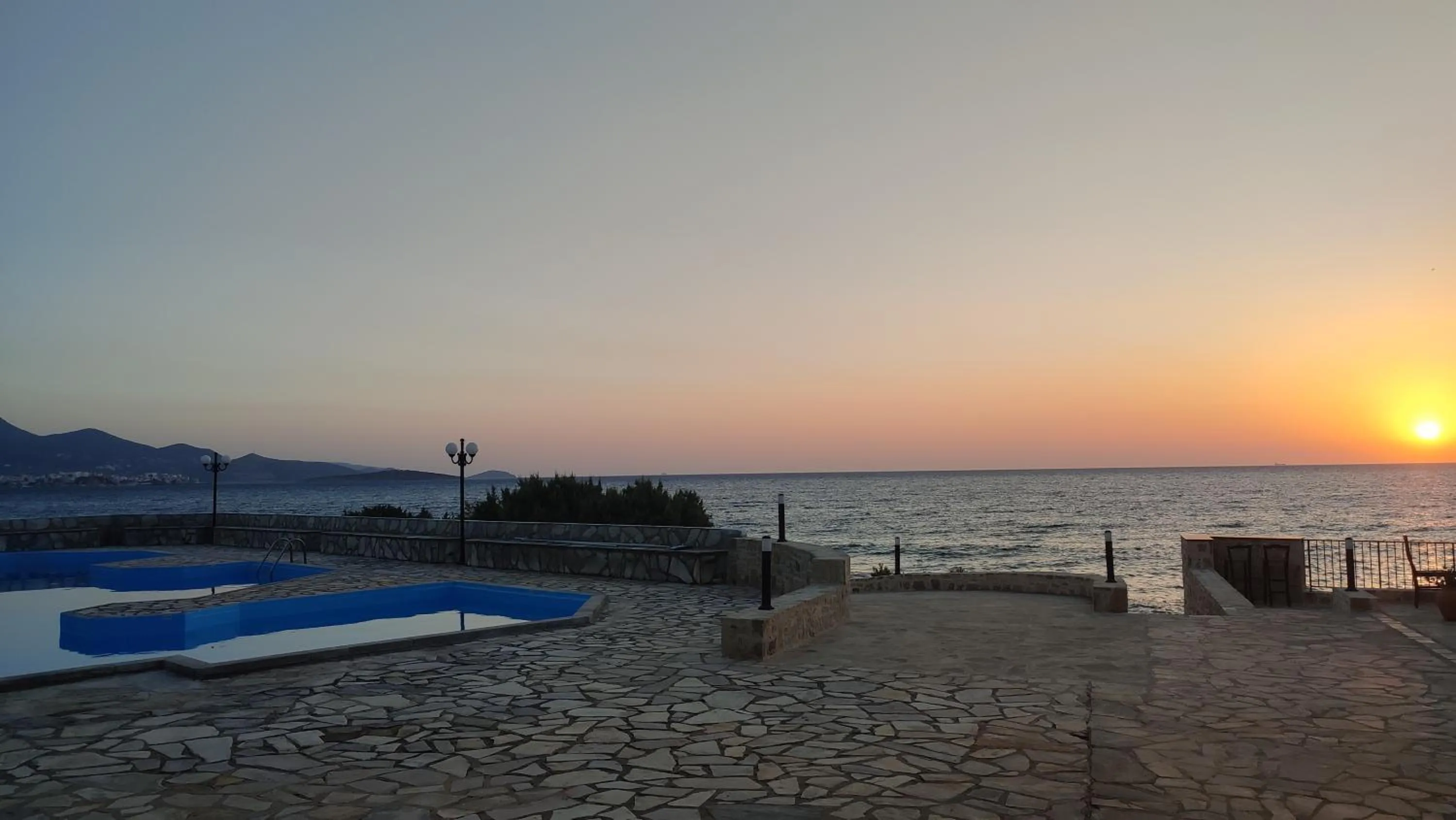 Sea view in Vangelis Villas