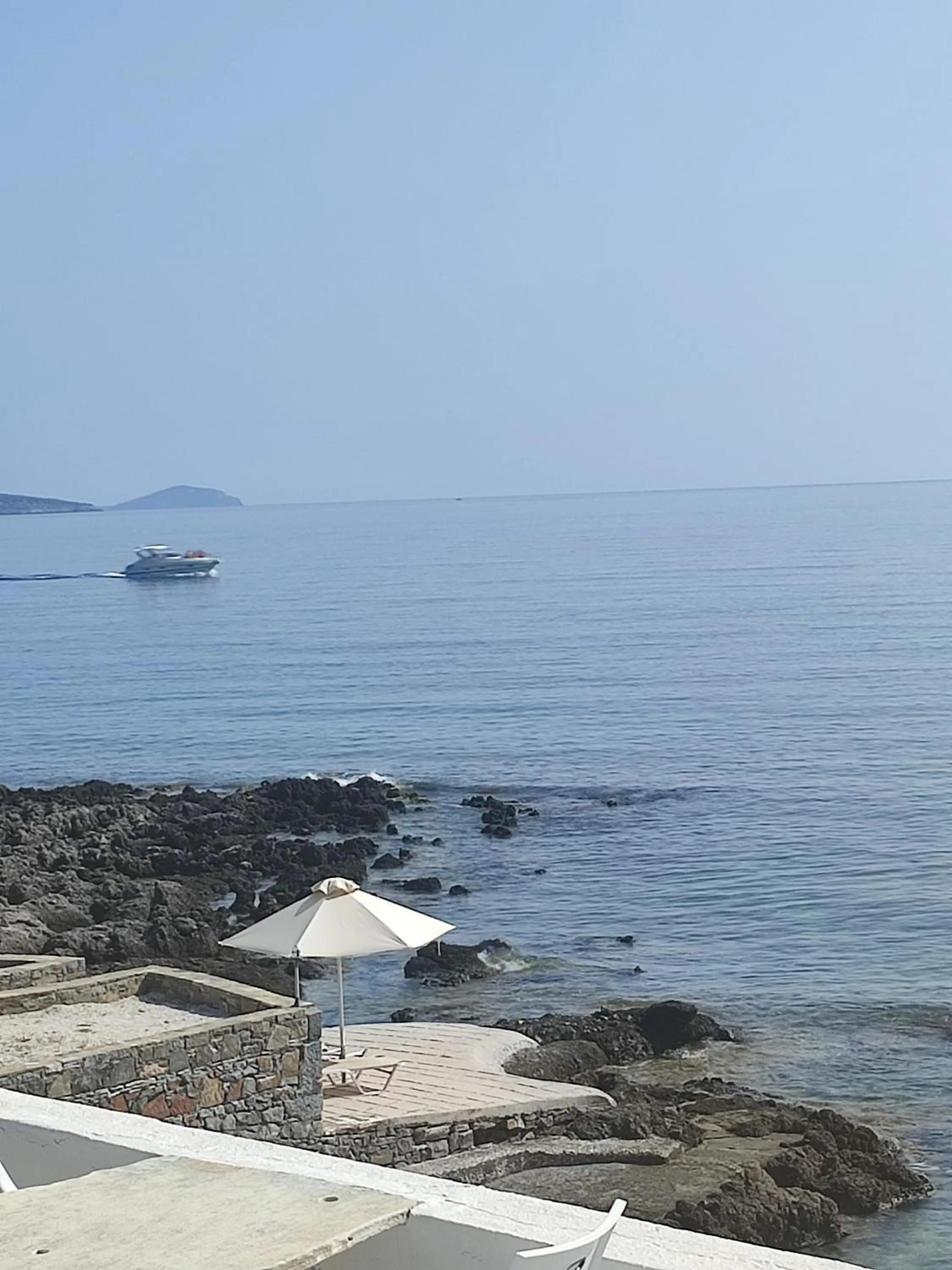 Sea view in Vangelis Villas