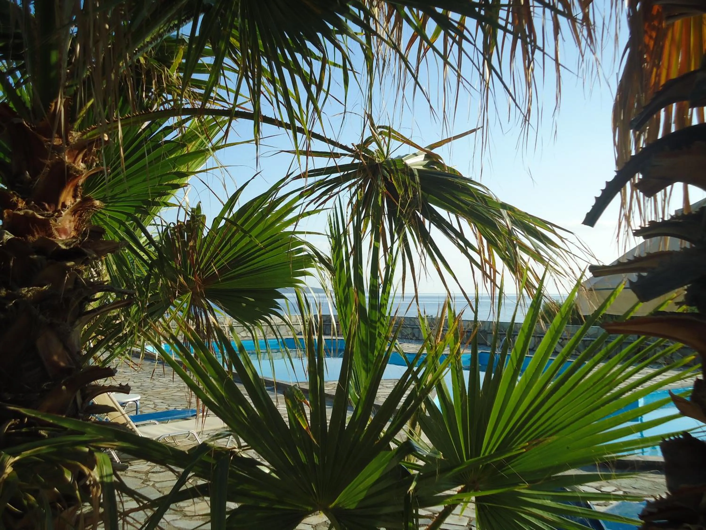 Balcony/Terrace in Vangelis Villas