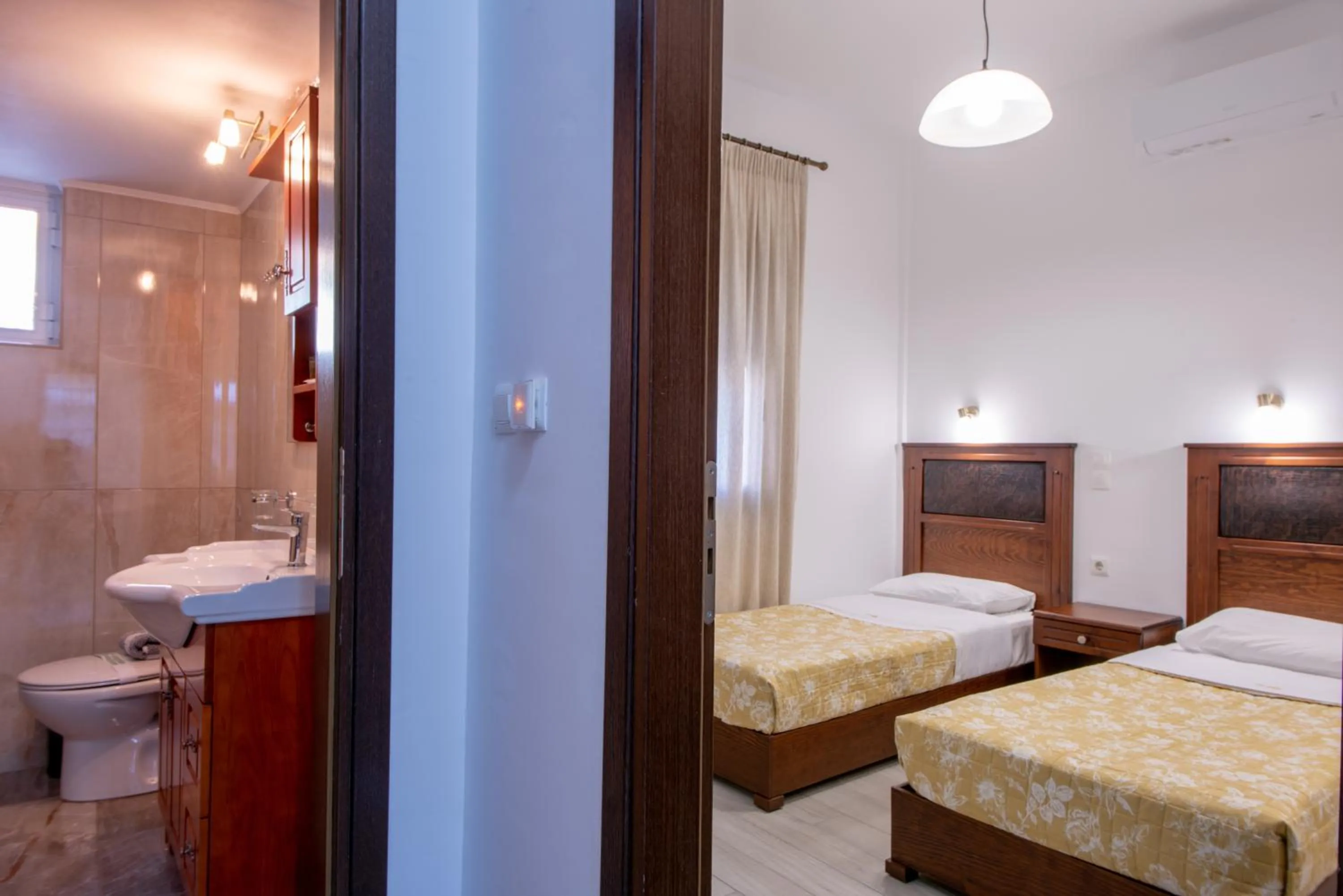 Toilet, Bed in Vangelis Villas