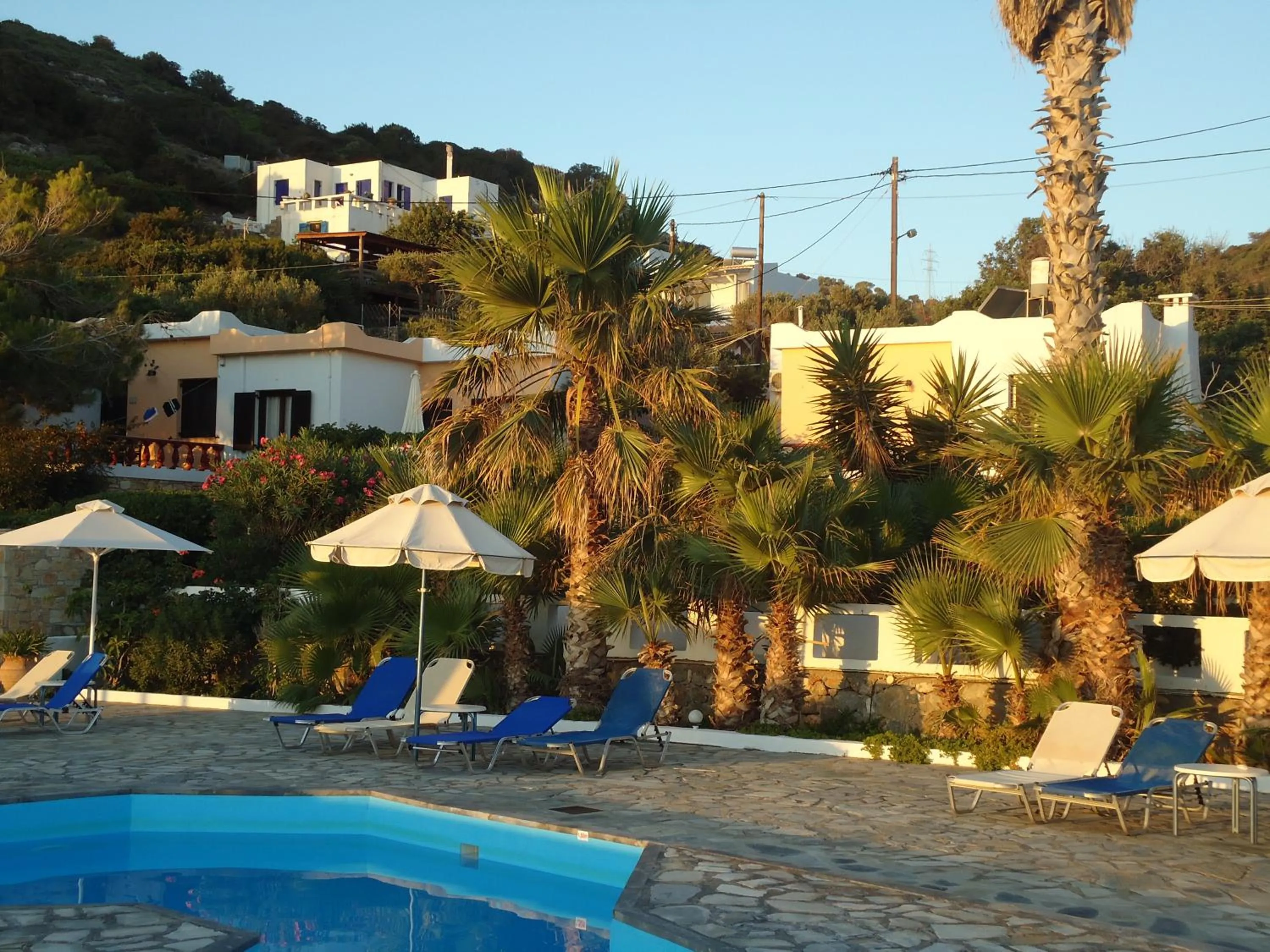 Balcony/Terrace in Vangelis Villas