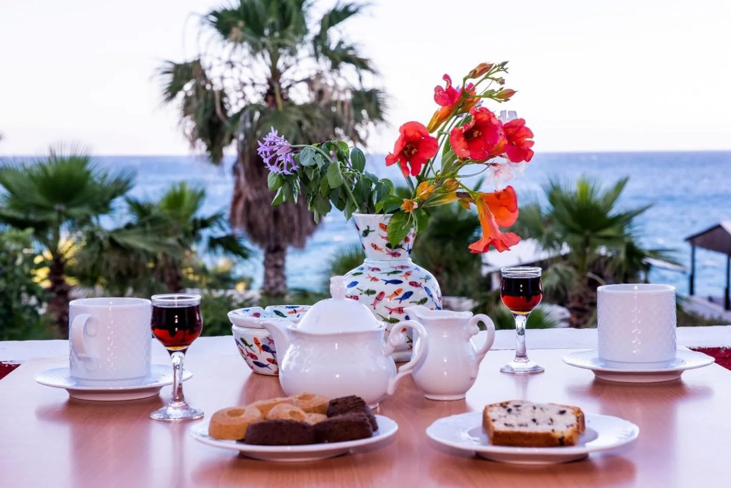 Sea view in Vangelis Villas