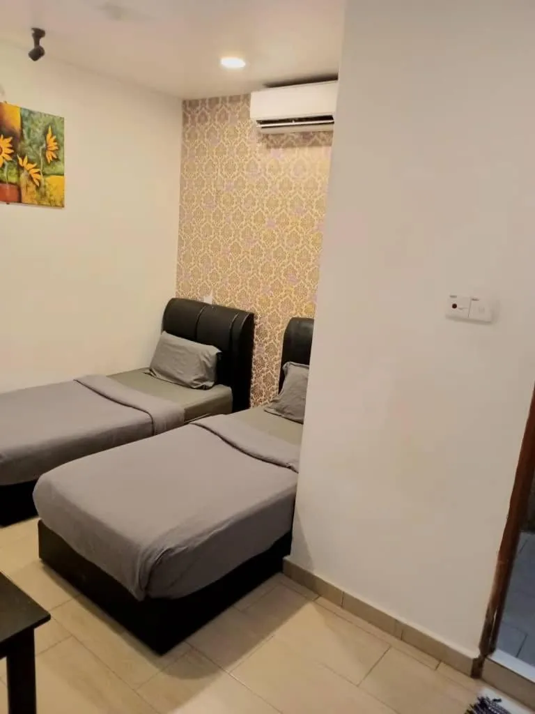 Bed in MRJ Hotel Wakaf Che Yeh 1