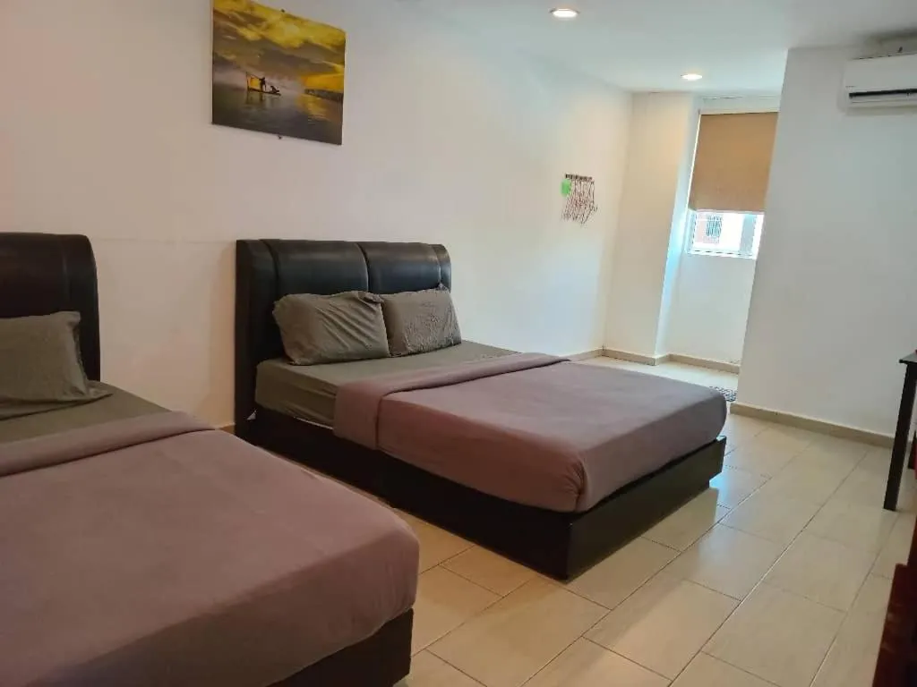 Bed in MRJ Hotel Wakaf Che Yeh 1