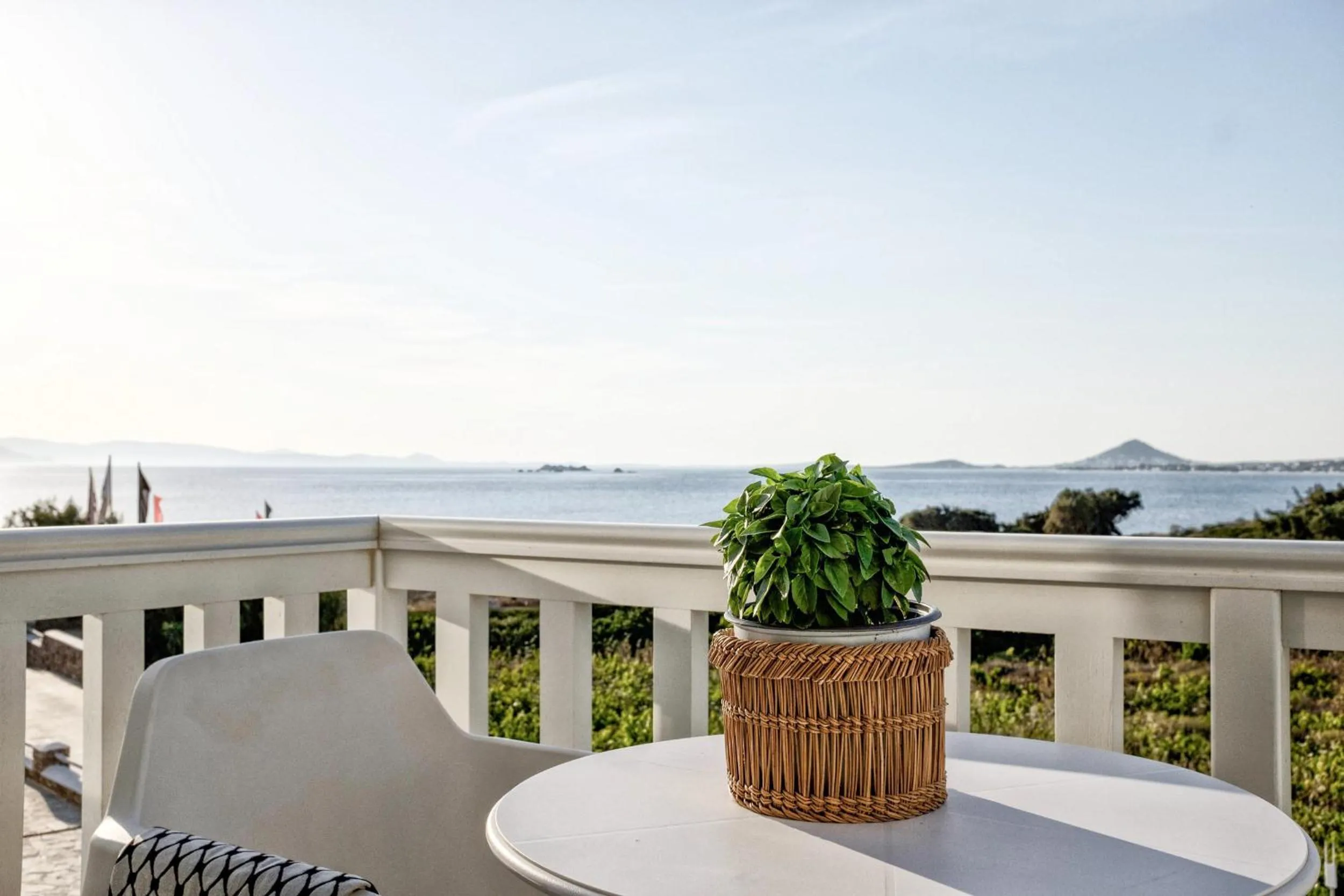 Balcony/Terrace in Orkos Beach Hotel