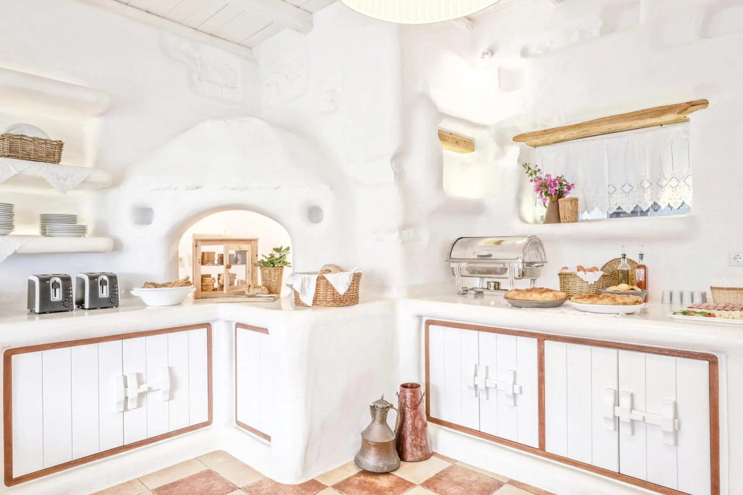 Coffee/tea facilities in Orkos Beach Hotel