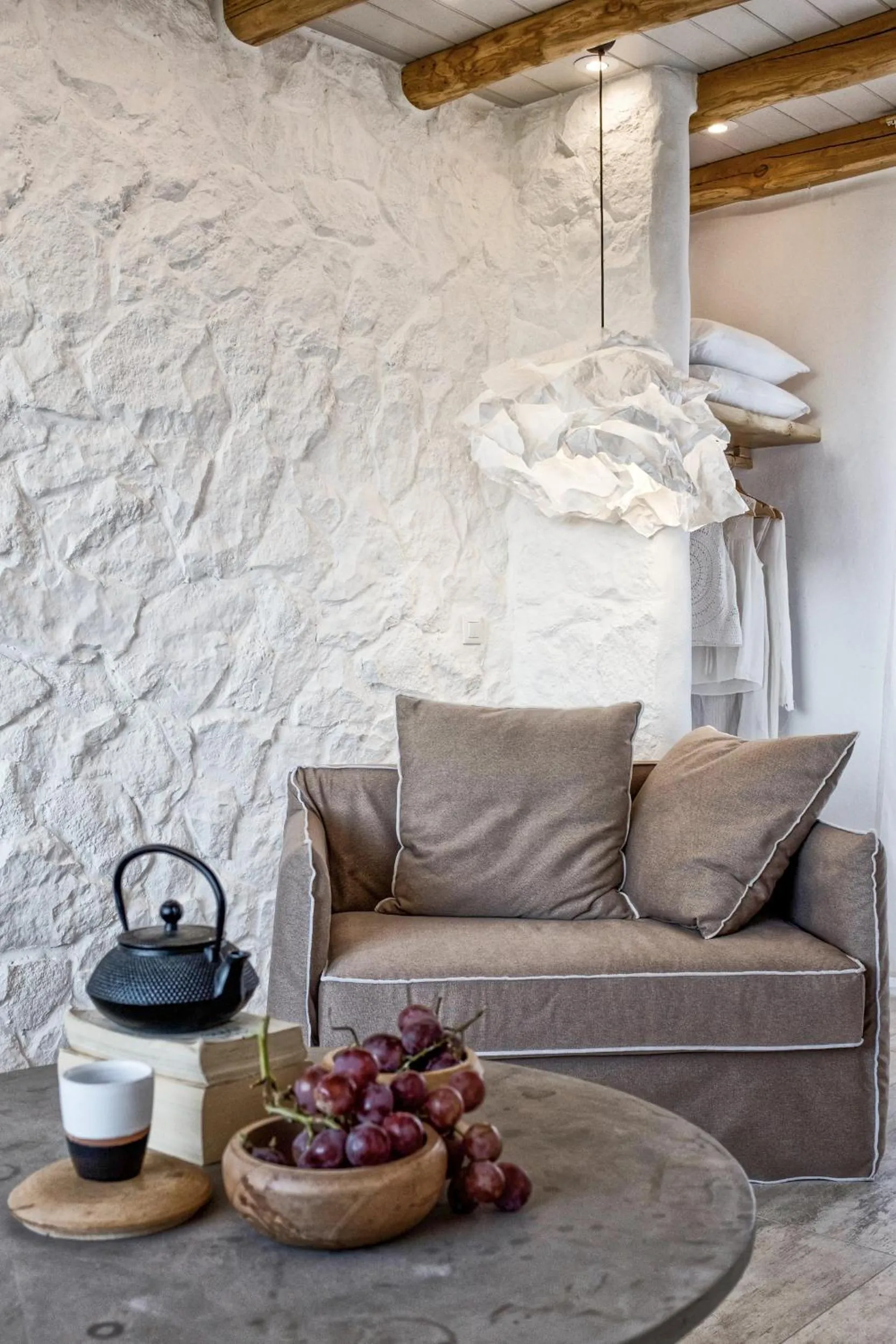 Decorative detail in Orkos Beach Hotel