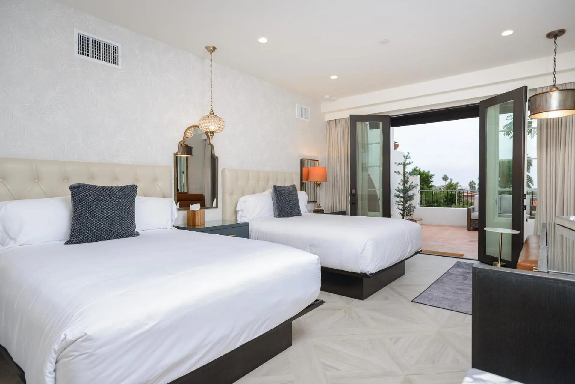 Bed in North Beach Villa