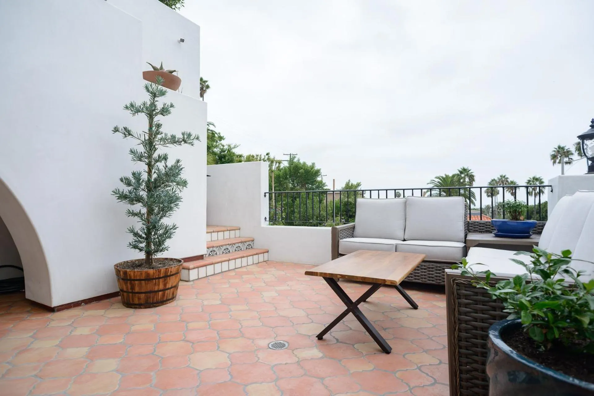 Patio in North Beach Villa