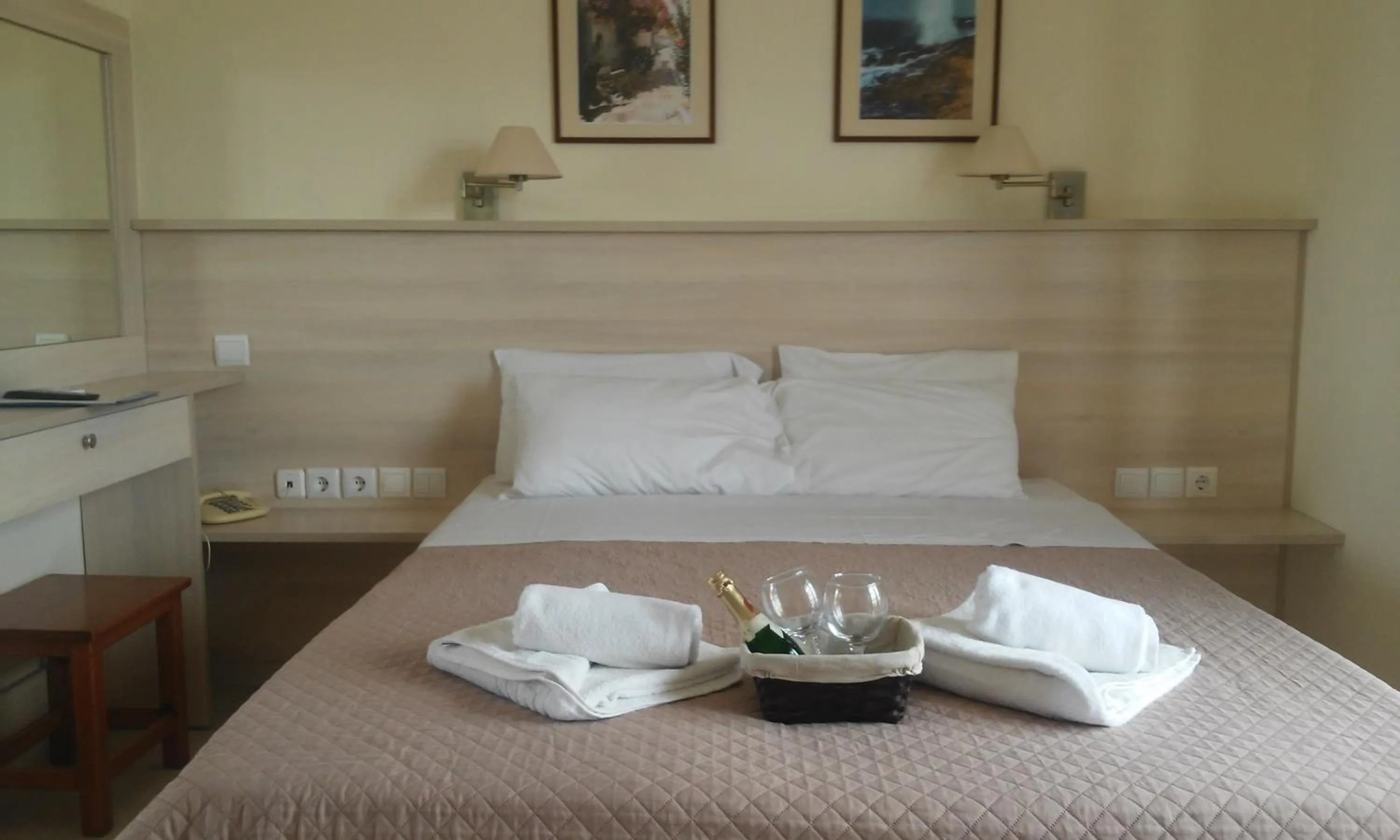 Bedroom, Bed in Alexandros Studios