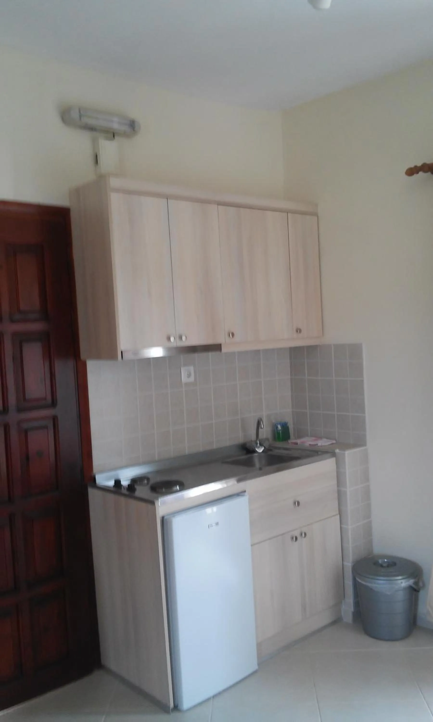 Kitchen or kitchenette in Alexandros Studios