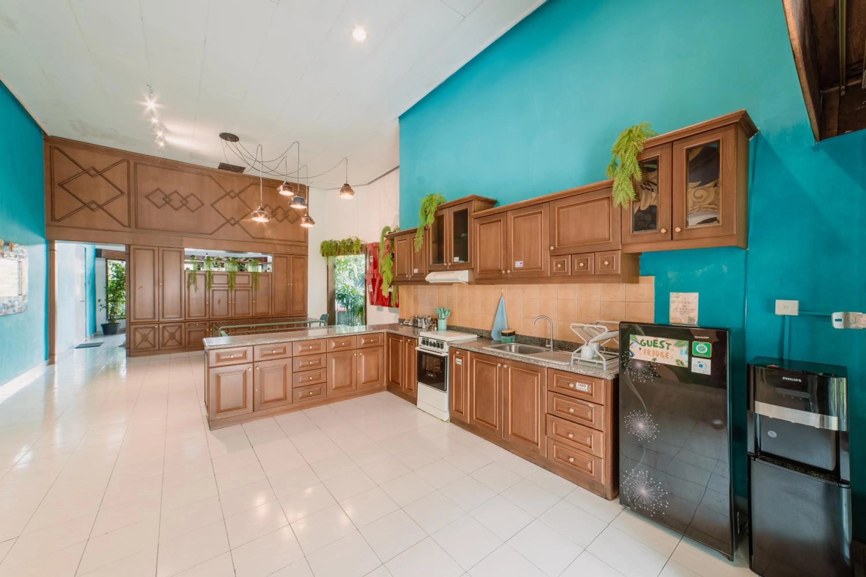 kitchen in Snooze Malang