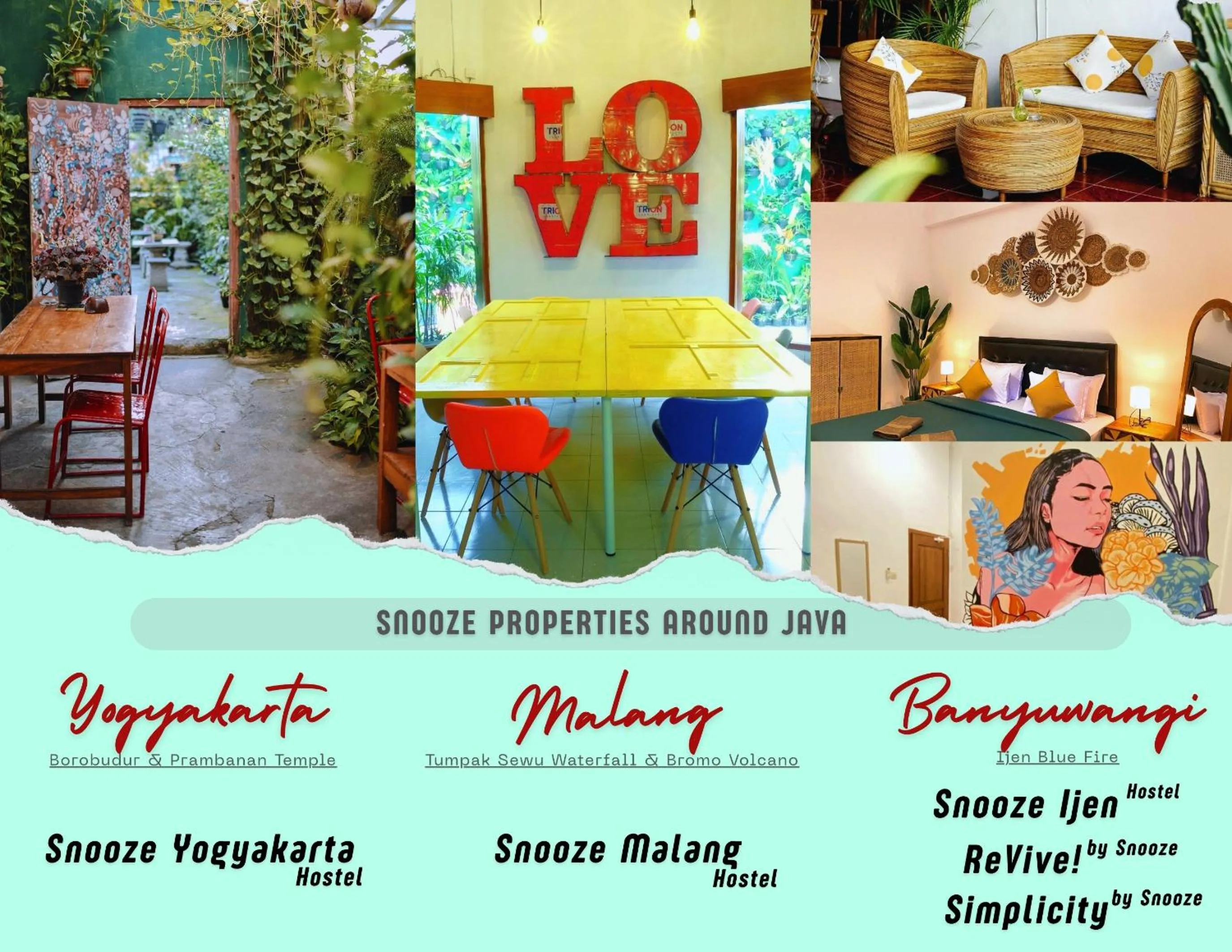 Property logo or sign in Snooze Malang