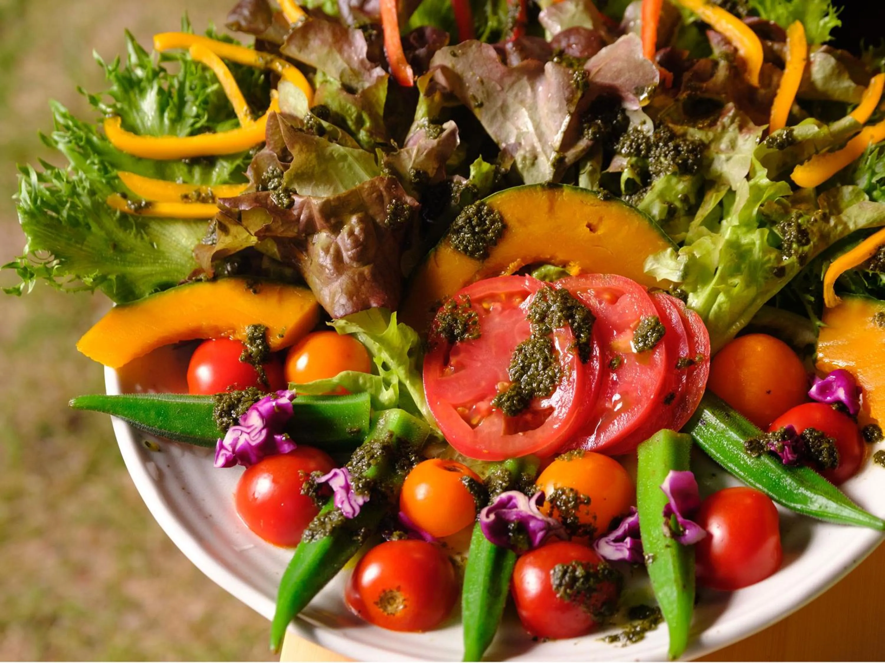 Dinner in The Sense of Wonder Holistic Glamping