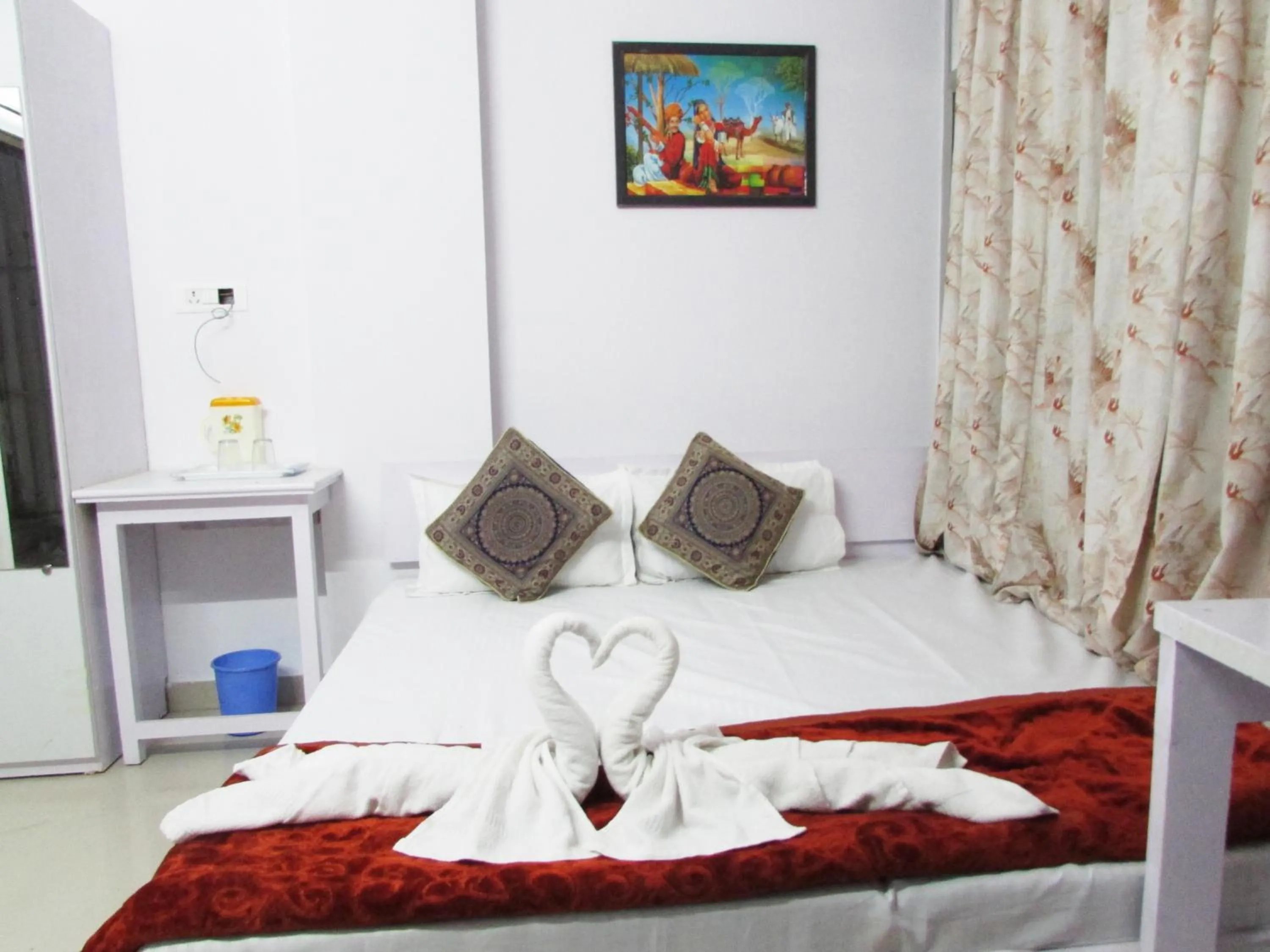 Bedroom, Bed in Ashish Guest House, Udaipole