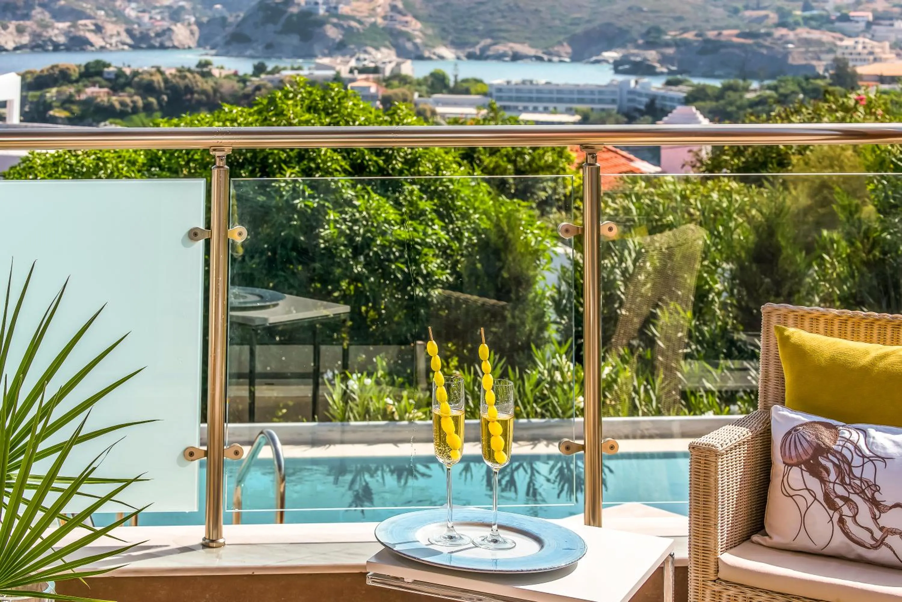 Balcony/Terrace in Blue Bay Resort Hotel