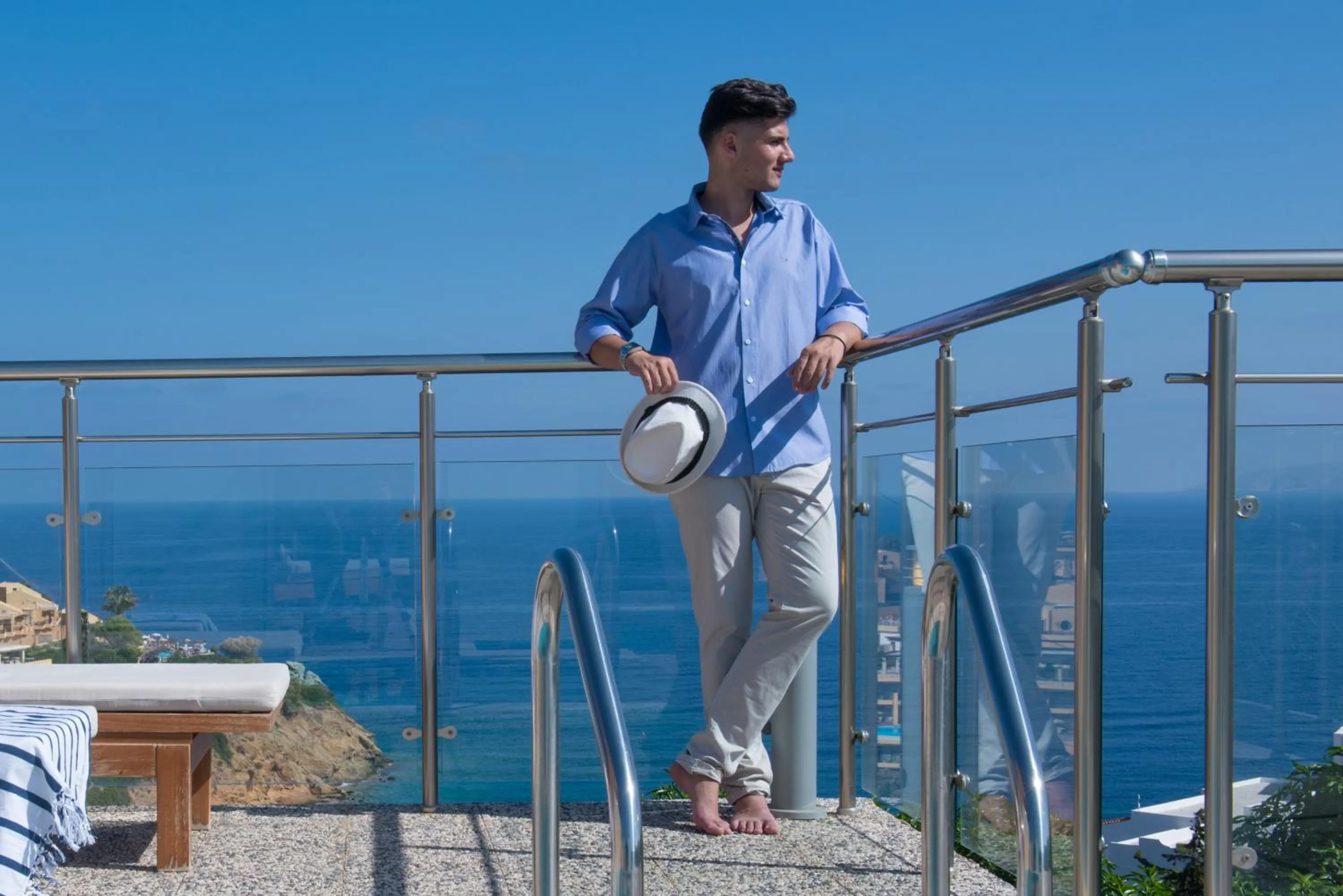 Balcony/Terrace in Blue Bay Resort Hotel