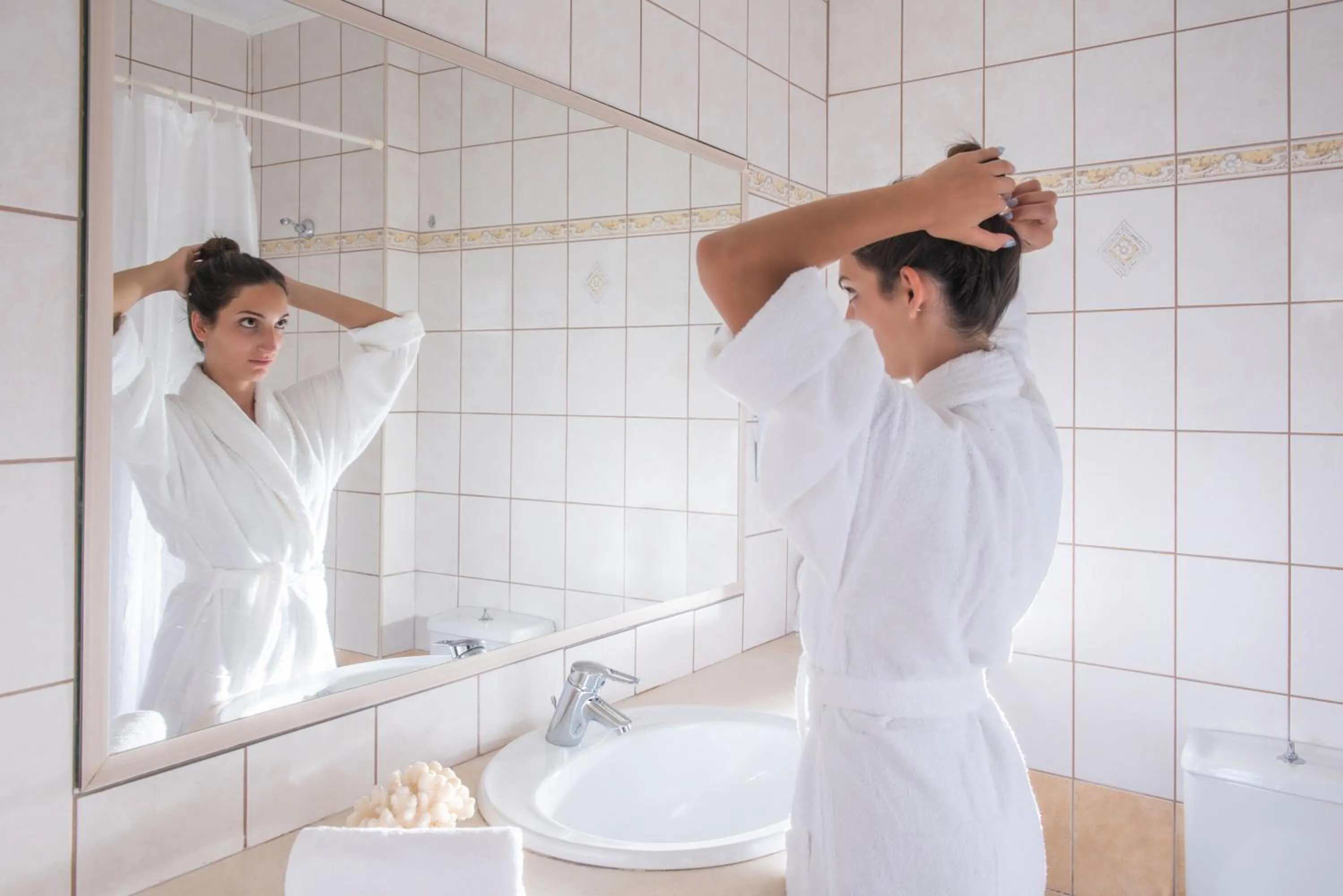 Bathroom in Blue Bay Resort Hotel