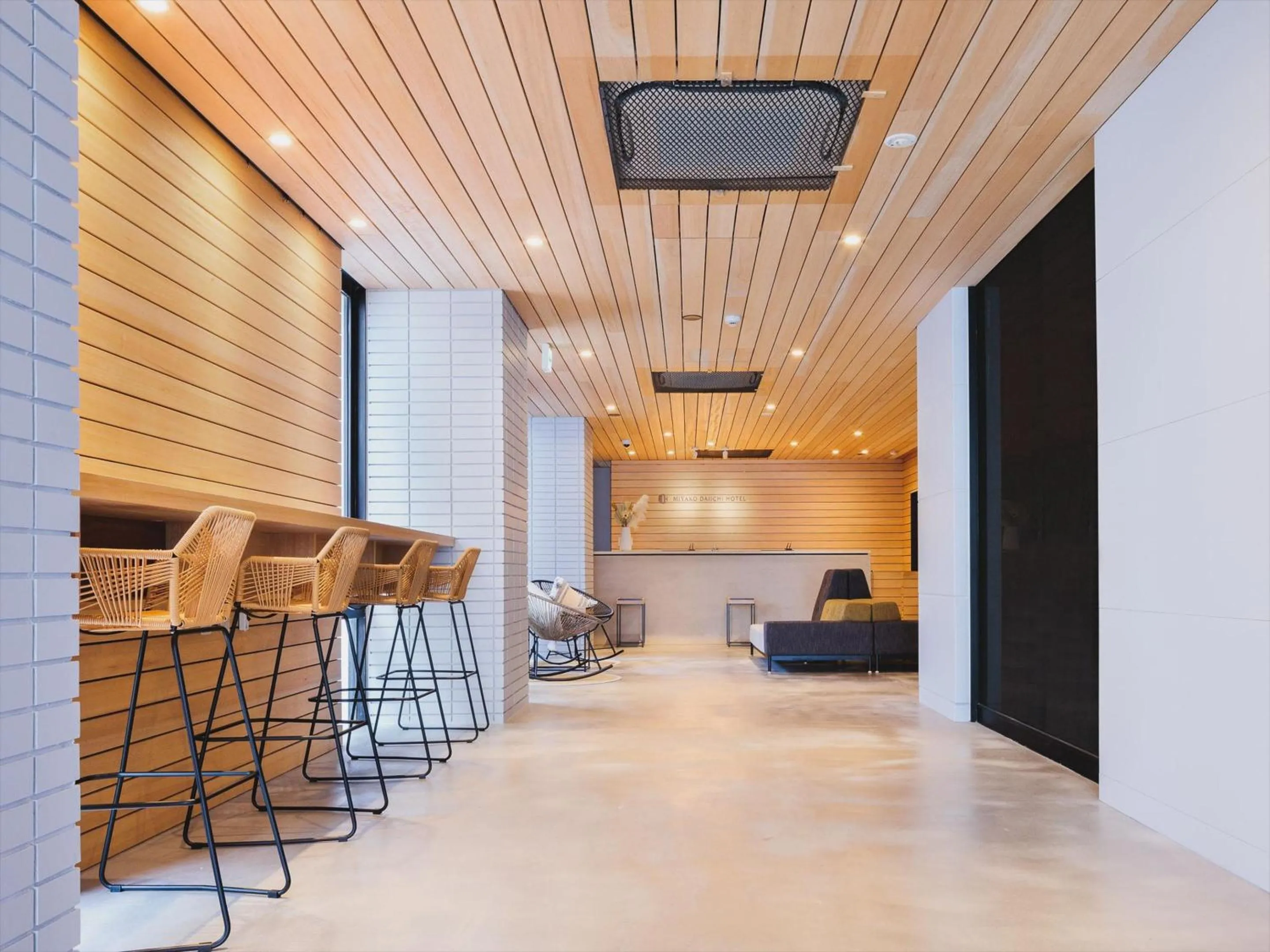 Lobby or reception in Miyako Daiichi Hotel