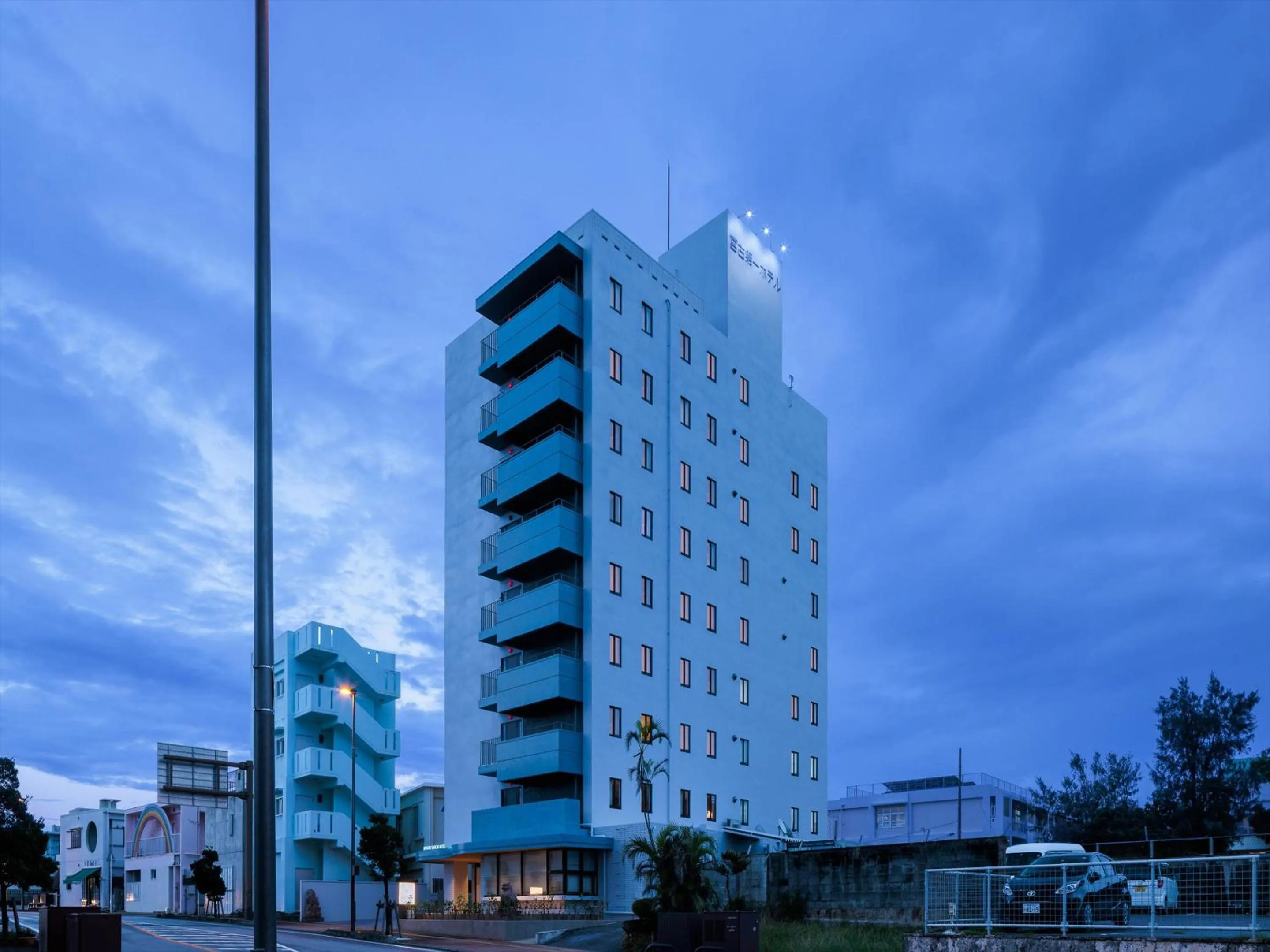 Property building in Miyako Daiichi Hotel