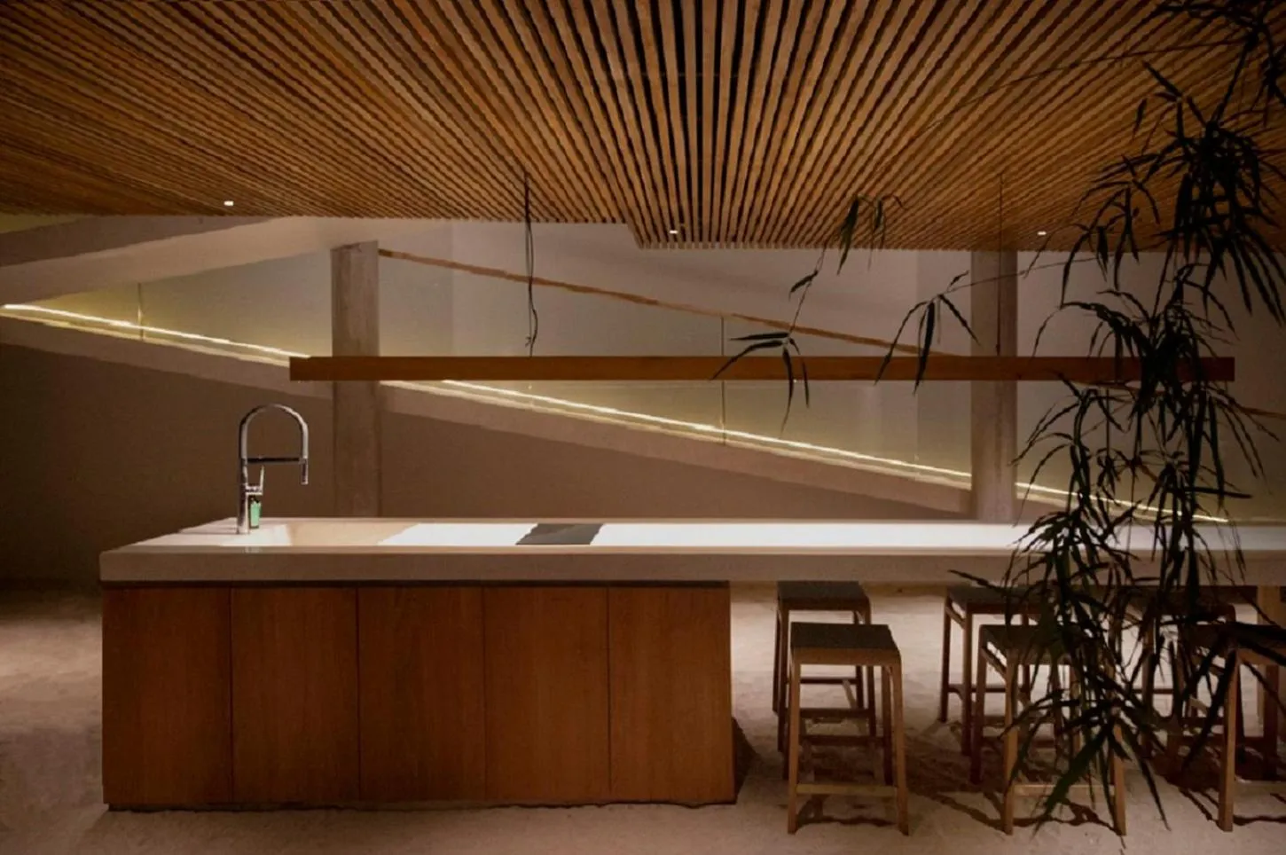 Kitchen or kitchenette in Innit Lombok