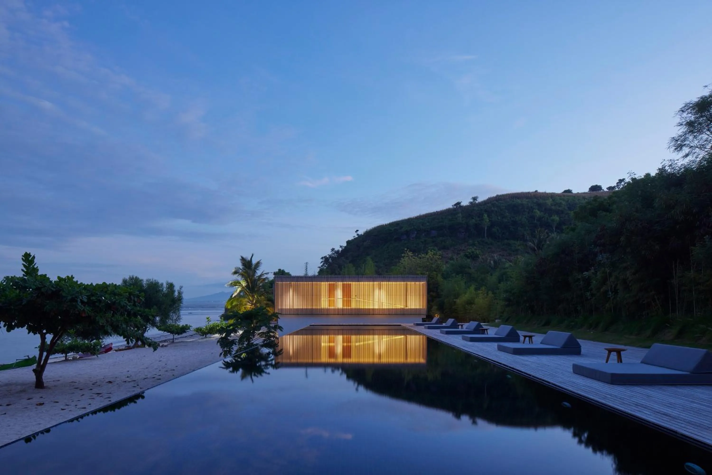 Swimming pool in Innit Lombok
