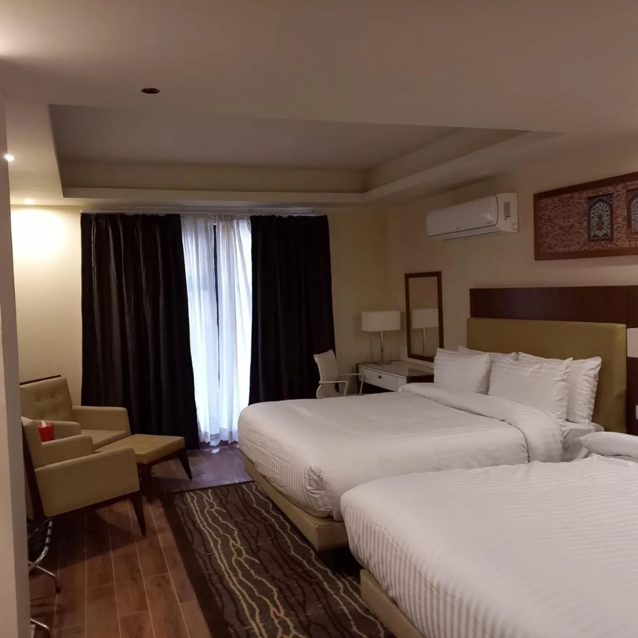 Bed in Avari Xpress Gilgit